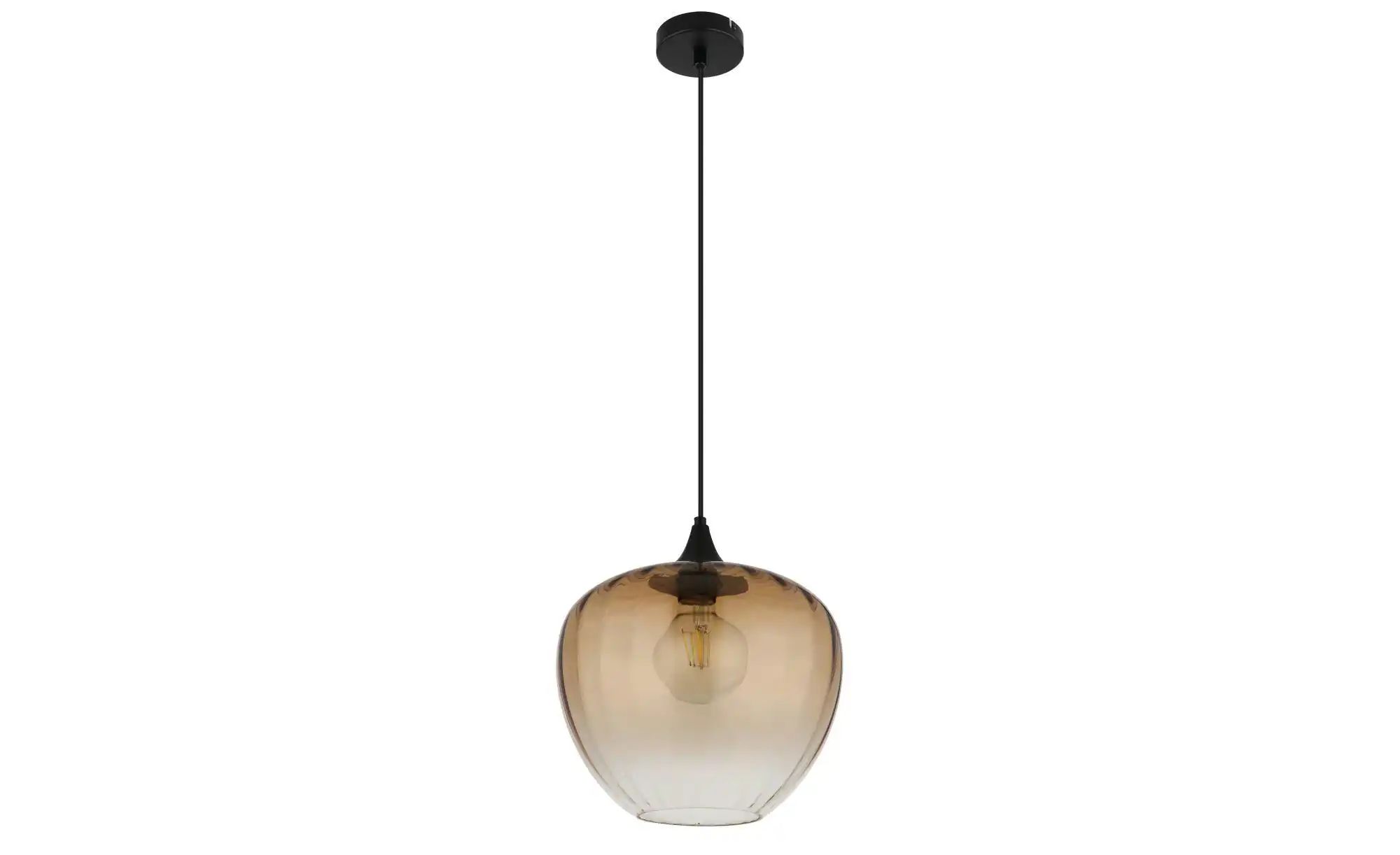 Globo Lighting Pendelleuchte   ¦ schwarz ¦ Maße (cm): B: 29 H: 120  Ø: 29 L günstig online kaufen