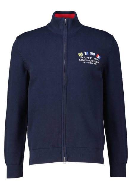 Gant Strickjacke Herren Strickjacke NAUTICAL FLAGS Regular Fit (1-tlg) günstig online kaufen