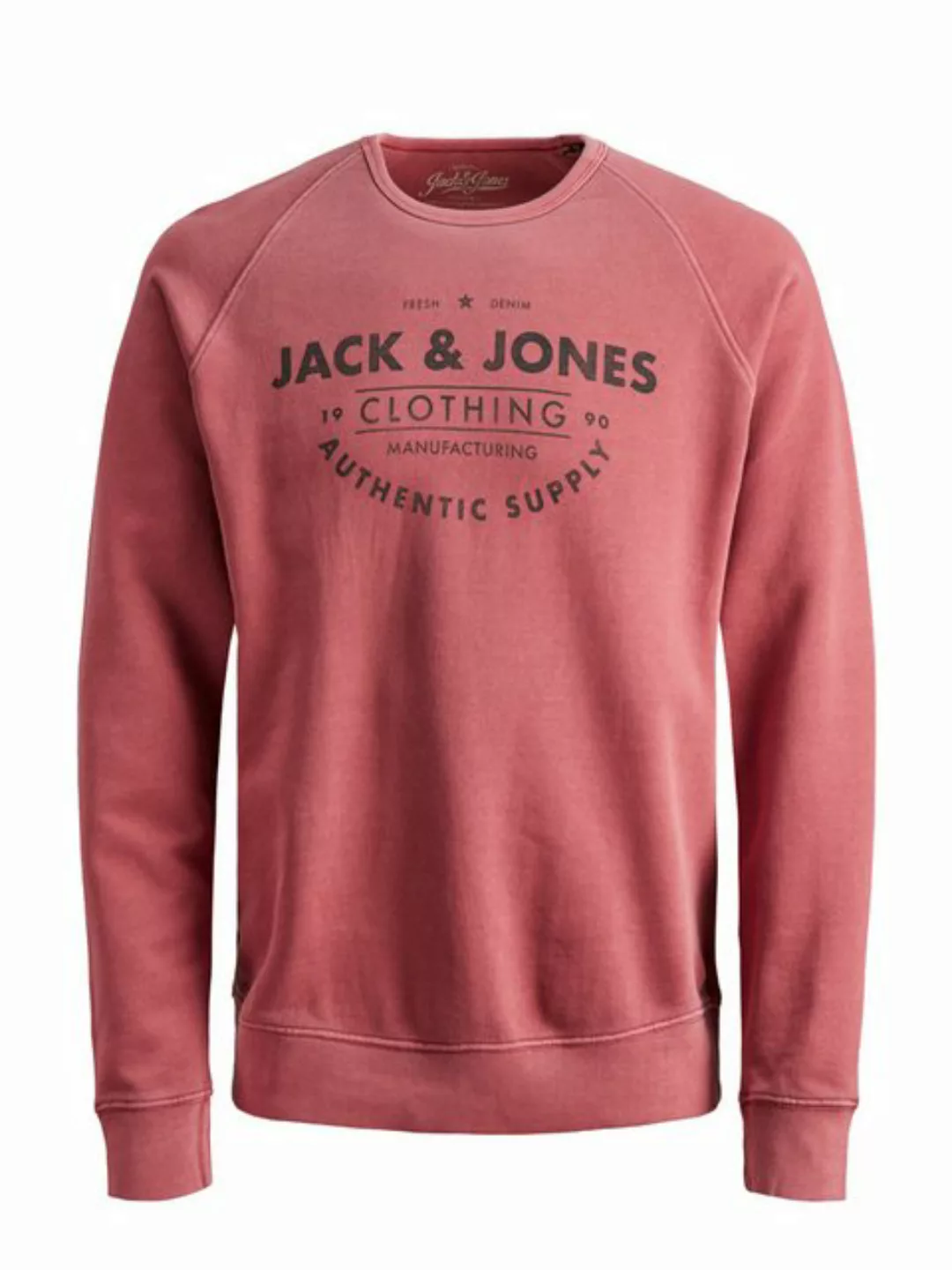 Jack & Jones Sweatshirt JJEJEANS WASHED SWEAT CREW NECK NO günstig online kaufen