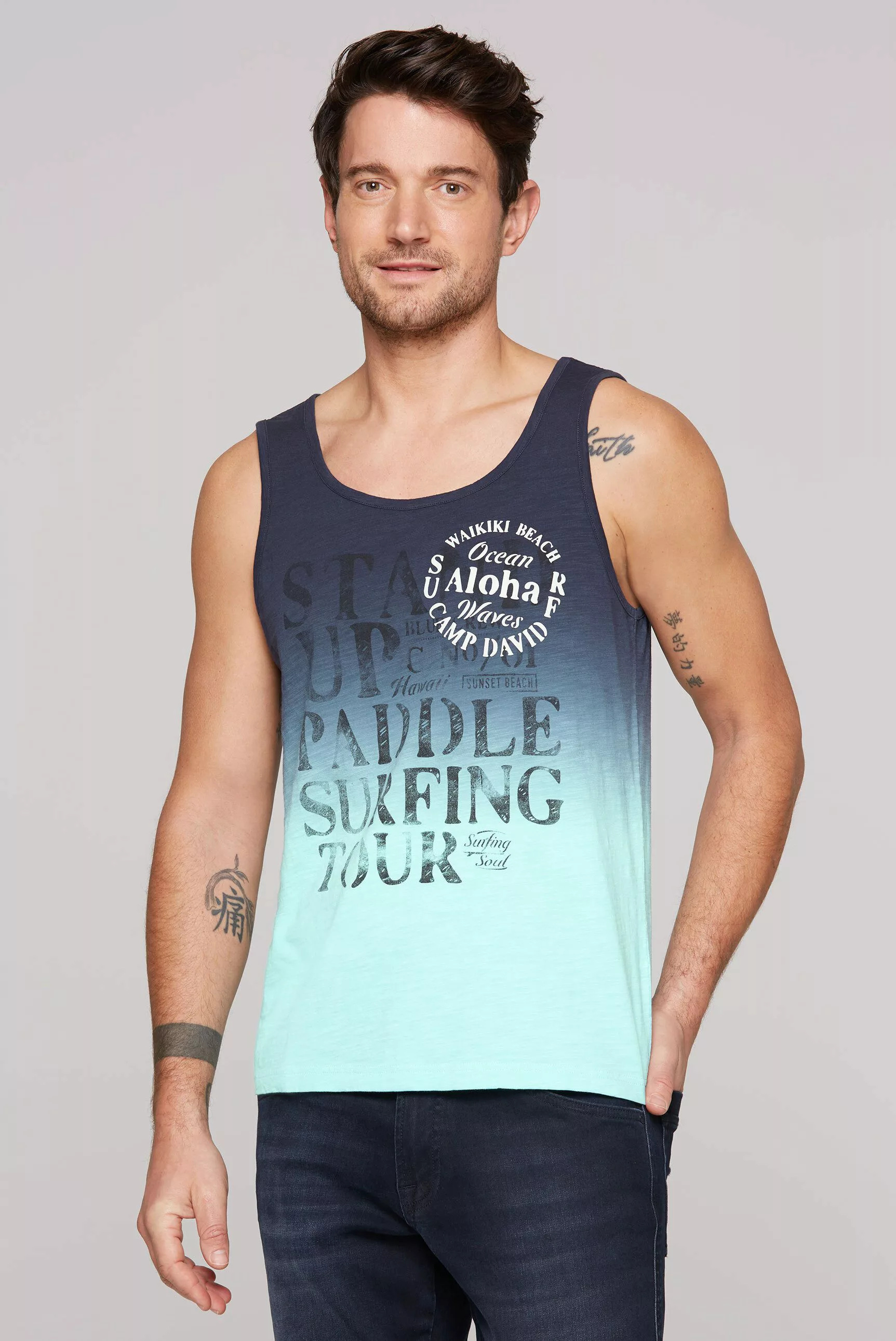 CAMP DAVID Tanktop, aus Baumwolle günstig online kaufen