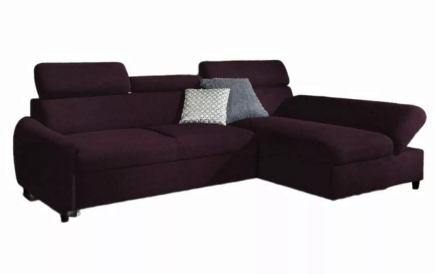 Luxusbetten24 Schlafsofa Designer Sofa Noura Mini, mit Schlaf- und Klappfun günstig online kaufen