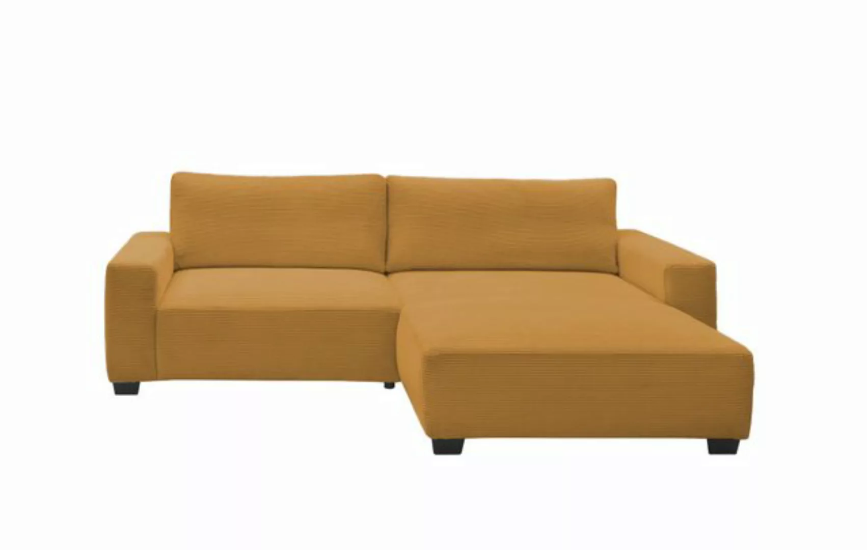 ED EXCITING DESIGN Ecksofa "Elba L-Form", frei im Raum stellbar, mit 2 Rück günstig online kaufen