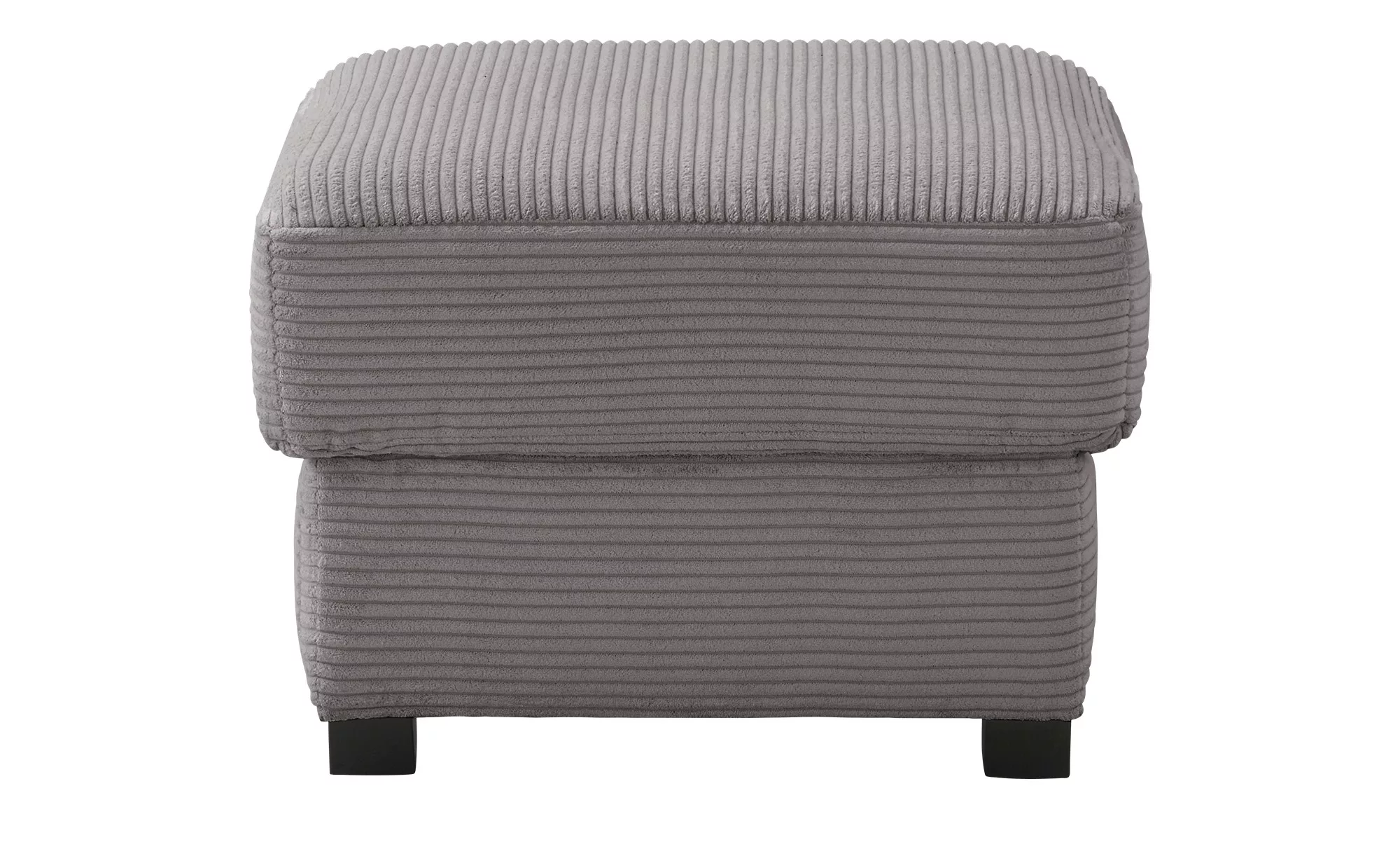 bobb Hocker mit Boxspringpolsterung  Lisa de Luxe ¦ grau ¦ Maße (cm): B: 61 günstig online kaufen