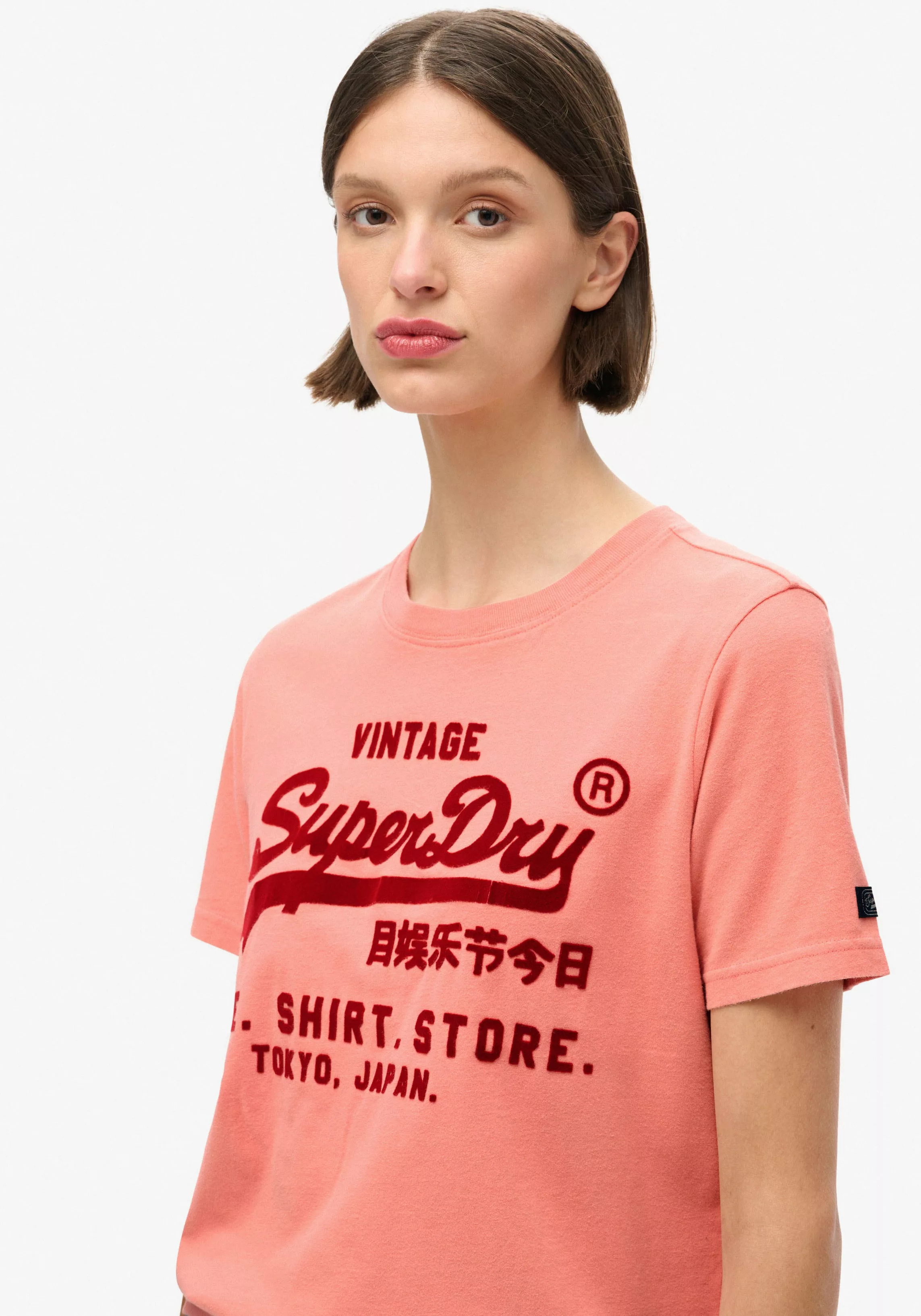 Superdry Print-Shirt "CLASSIC VL GRAPHIC RELAXED TEE" günstig online kaufen