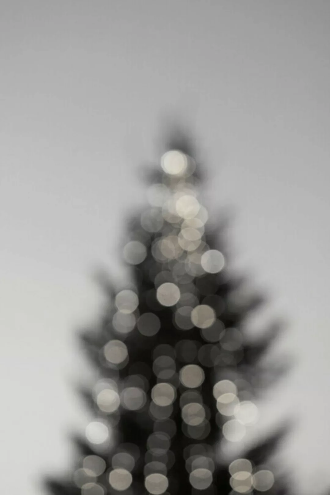 Poster / Leinwandbild - Merry Merry Christmas - Black & White Edition günstig online kaufen