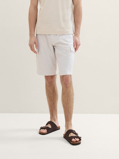 TOM TAILOR Bermudas Regular Cargoshorts mit Gürtel günstig online kaufen