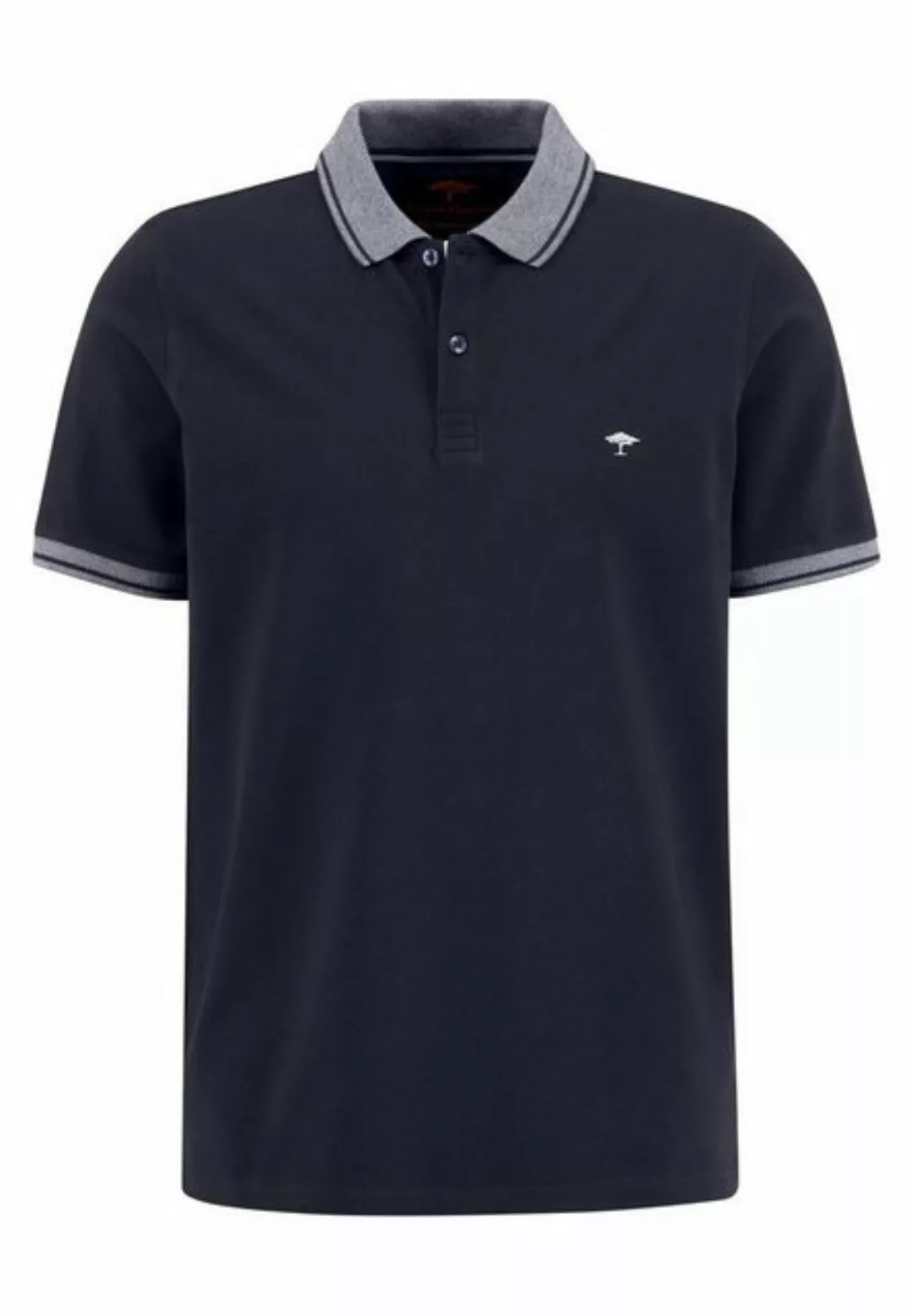FYNCH-HATTON Poloshirt marineblau passform textil (1-tlg) günstig online kaufen