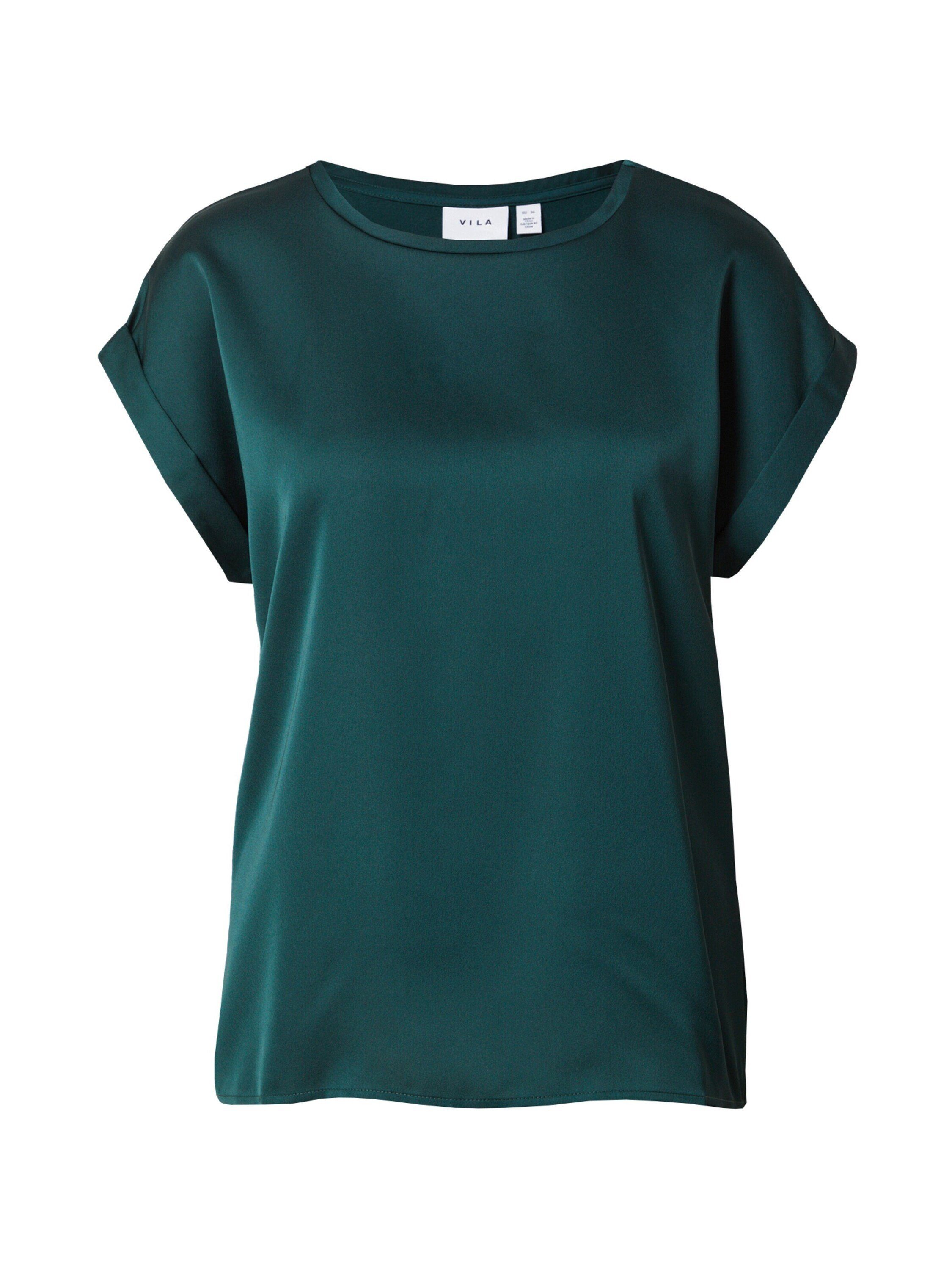 Vila Kurzarmshirt VIELLETTE S/S SATIN TOP günstig online kaufen