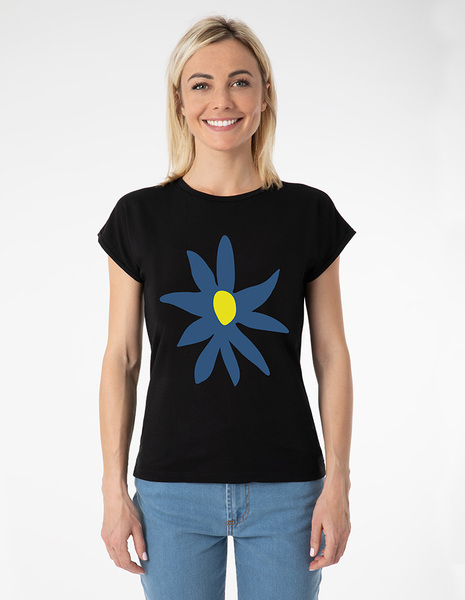 Nachhaltiges T-shirt Laura In Eukalyptusfaser| Blume günstig online kaufen