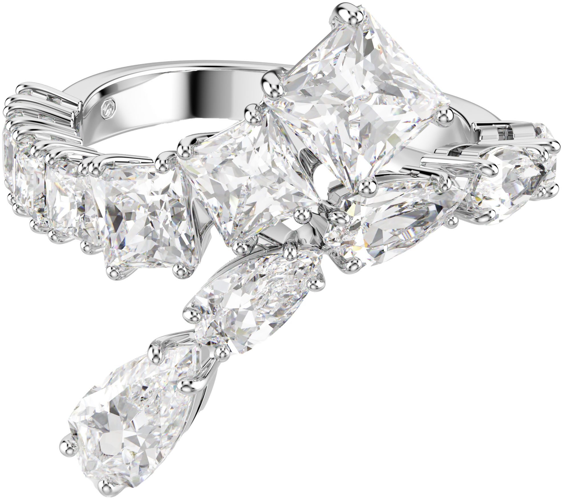 Swarovski Fingerring Schmuck Geschenk Matrix Ring, günstig online kaufen
