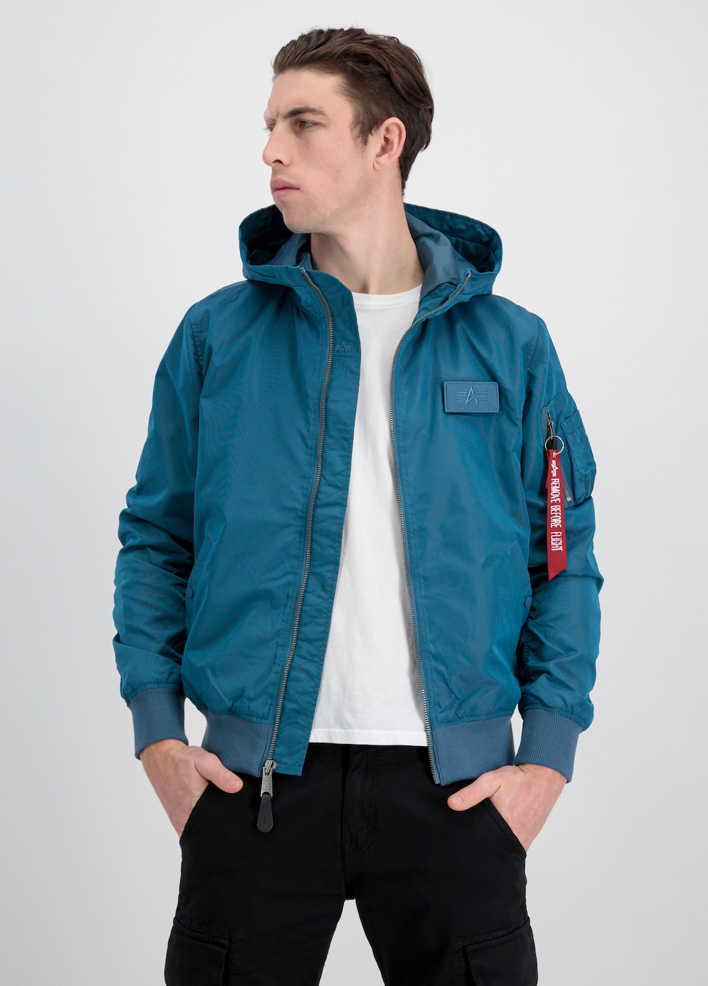Alpha Industries Bomberjacke "MA-1 LW Hooded Bomberjacke" günstig online kaufen