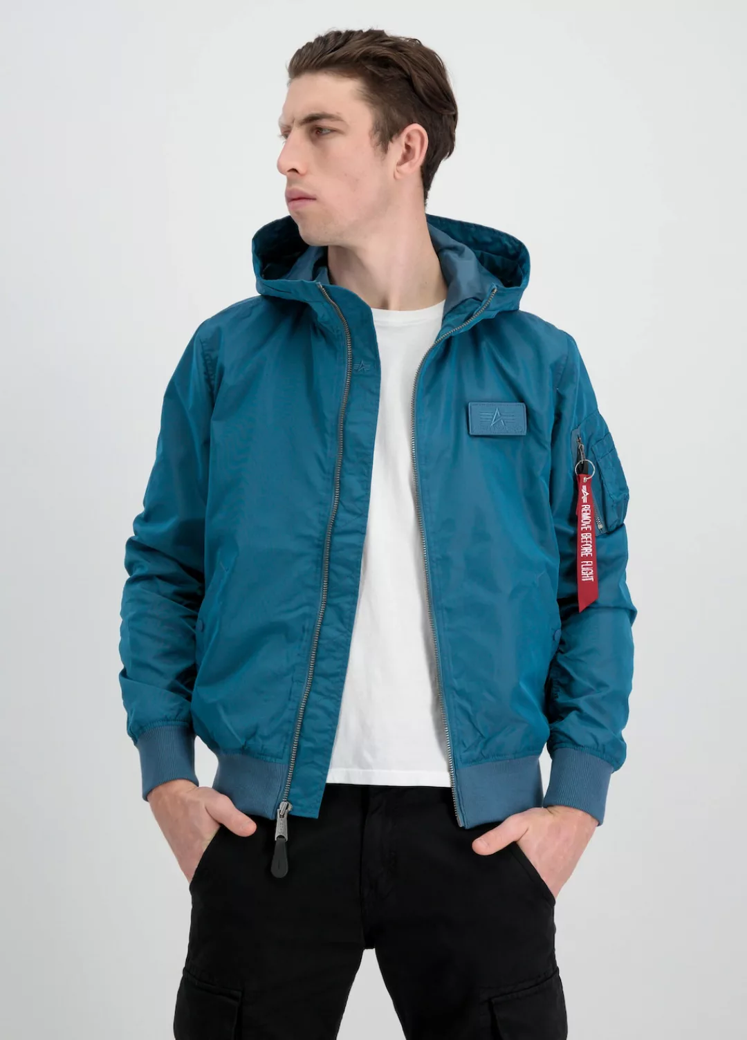 Alpha Industries Bomberjacke "MA-1 LW Hooded Bomberjacke" günstig online kaufen