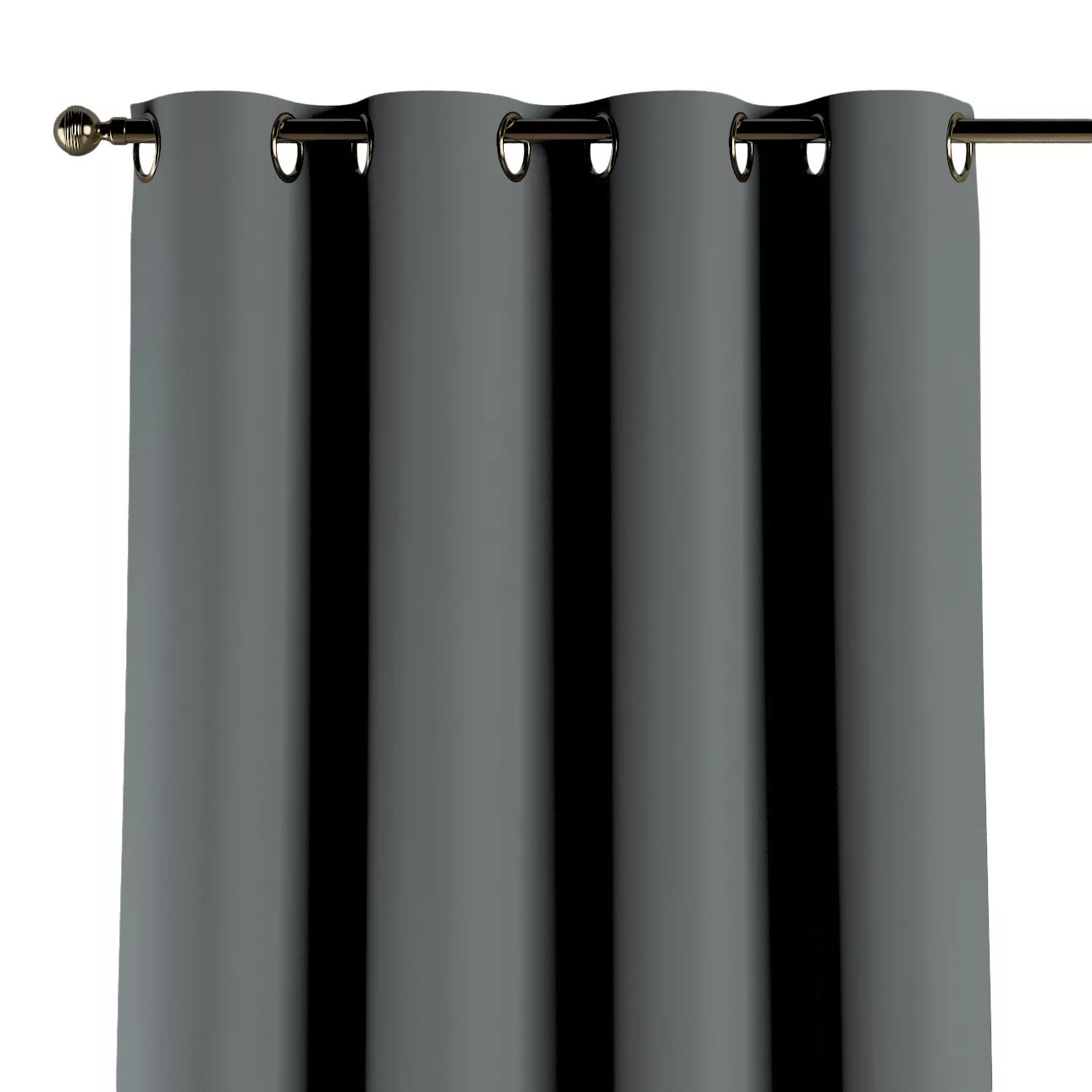 Ösenschal, dunkelgrau, Blackout 300 cm (269-07) günstig online kaufen
