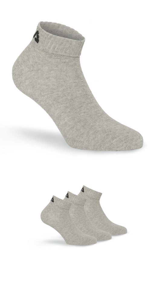 Fila Kurzsocken "UNISEX INVISIBLE PLAIN SOCKS", (3 Paar), mit Logostickerei günstig online kaufen