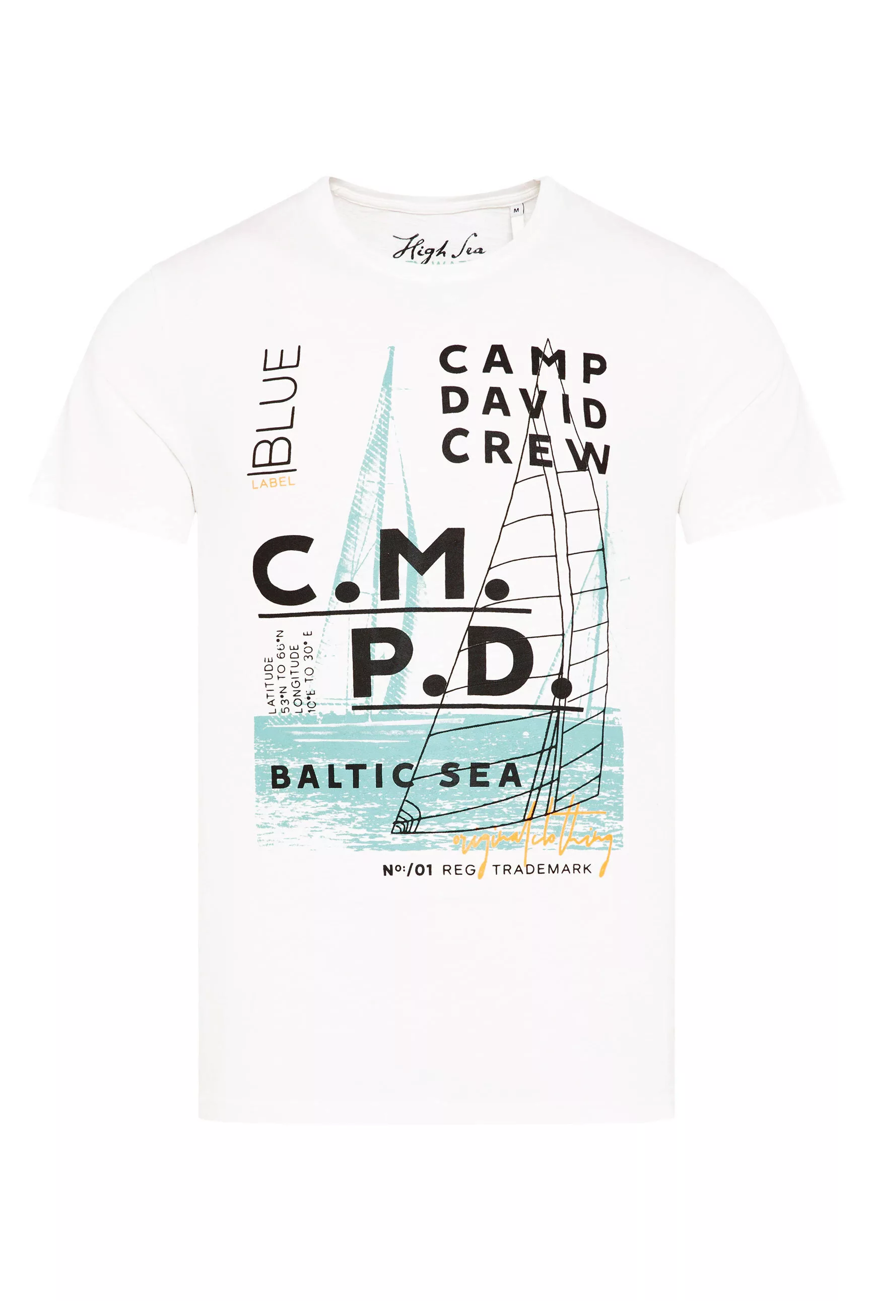 CAMP DAVID Rundhalsshirt, aus Baumwolle günstig online kaufen