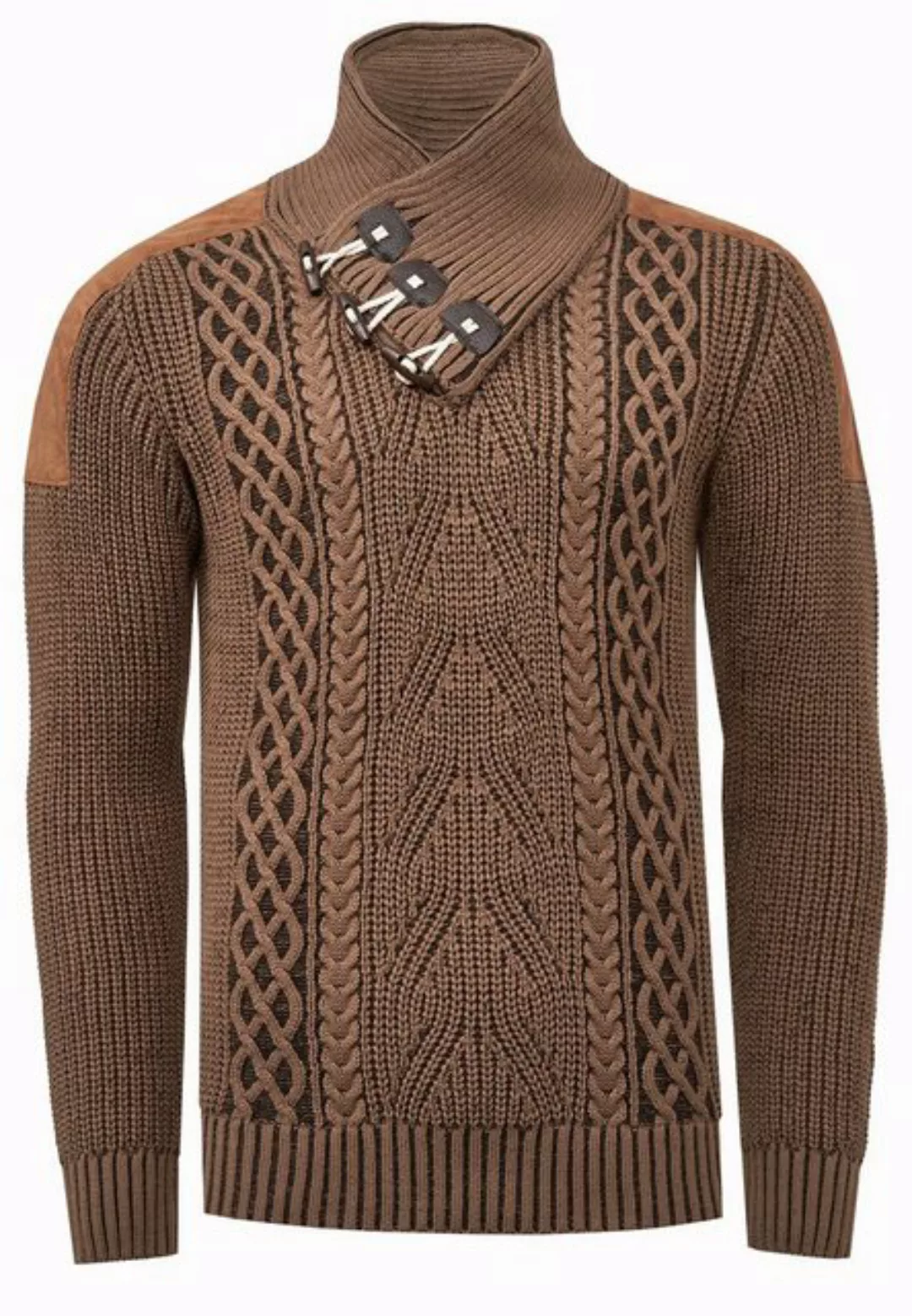 Rusty Neal Strickpullover, mit trendigem Strickmuster günstig online kaufen