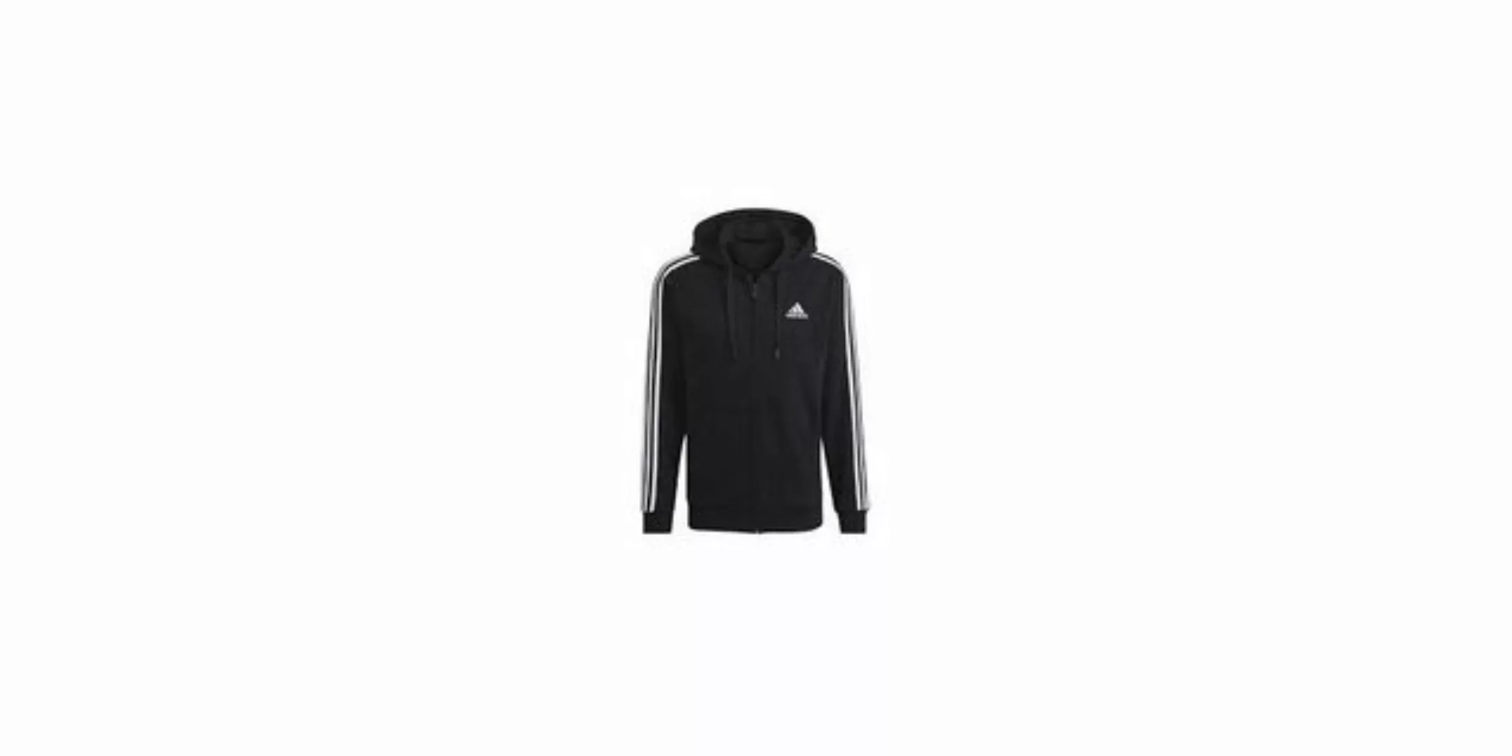 adidas Sportswear Sweatjacke M 3S FL FZ HD BLACK günstig online kaufen