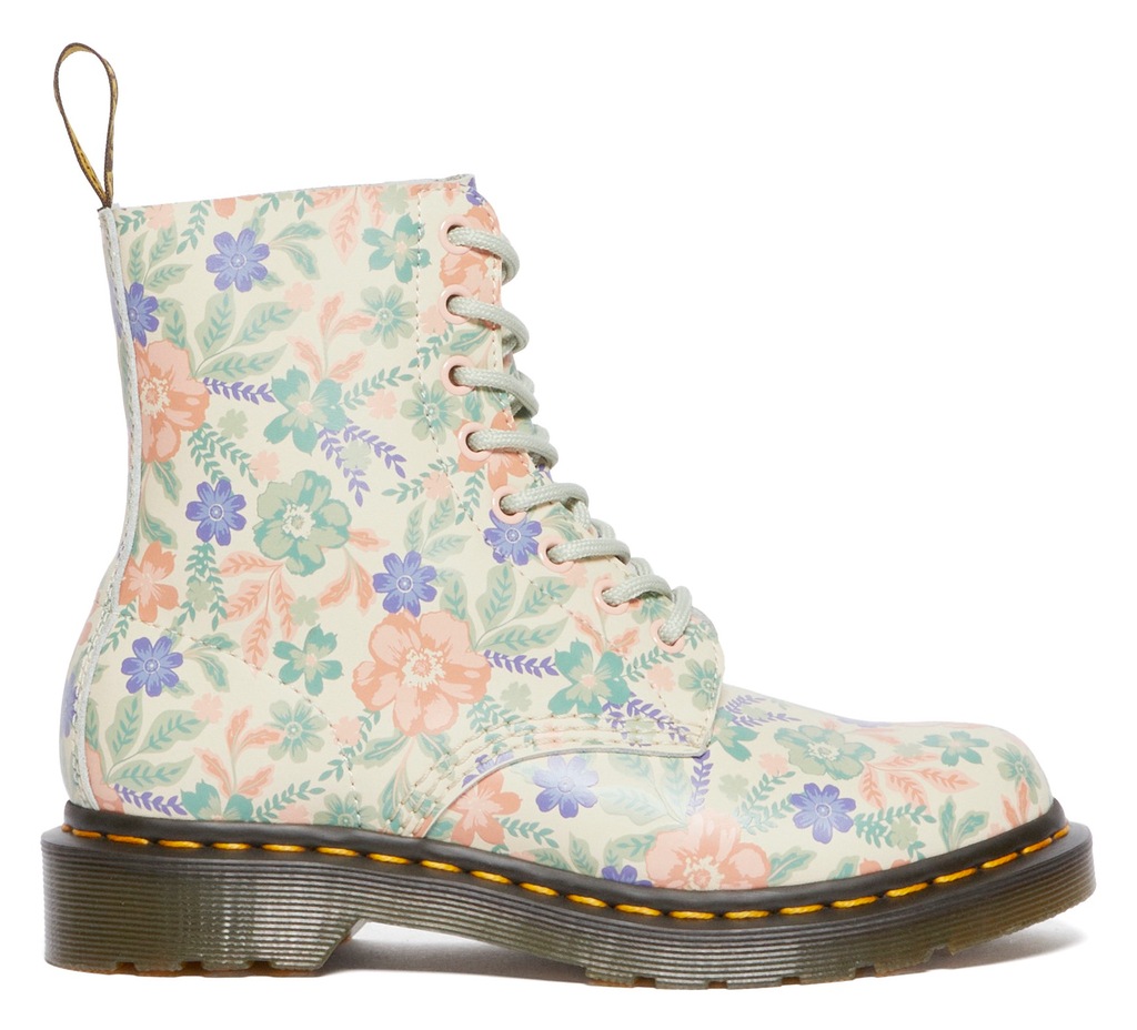 DR. MARTENS Schnürboots "1460 Pascal", Boots mit Blumenprint günstig online kaufen