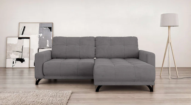 INOSIGN Ecksofa »FAIRVIEW mit verstellbaren Rückenlehne, Maße B/T/H: 234/17 günstig online kaufen