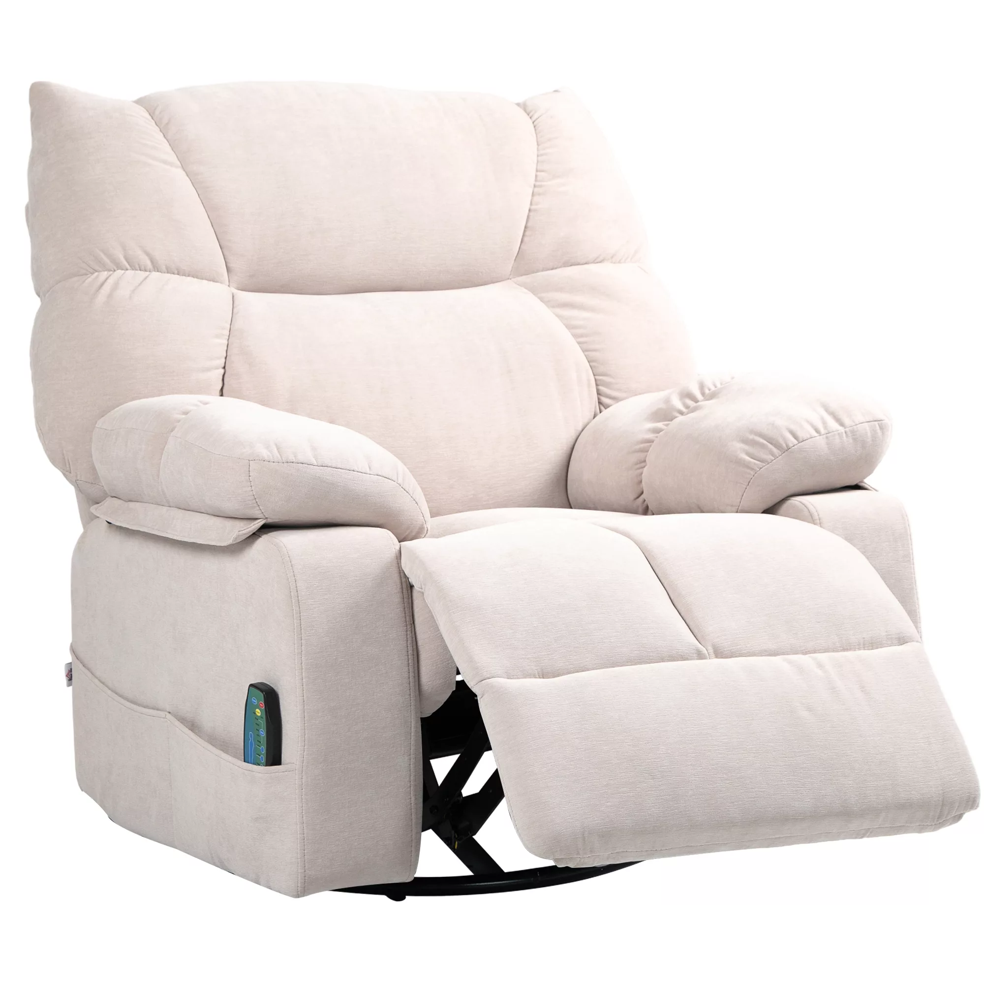 HOMCOM Relaxsessel mit Massagefunktion, Elektrisch Fernsehsessel mit Wärmfu günstig online kaufen