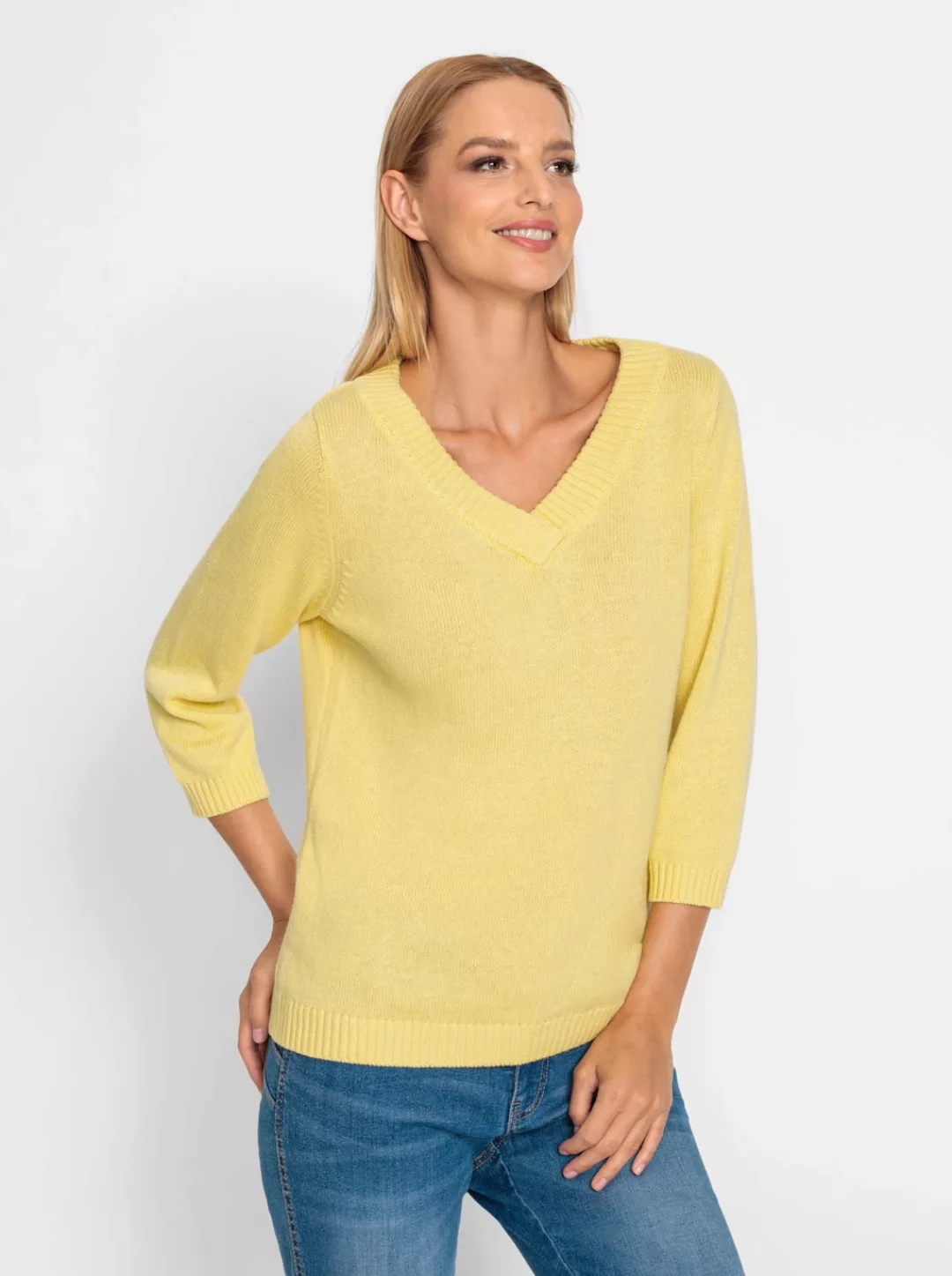 heine 3/4 Arm-Pullover "Pullover" günstig online kaufen