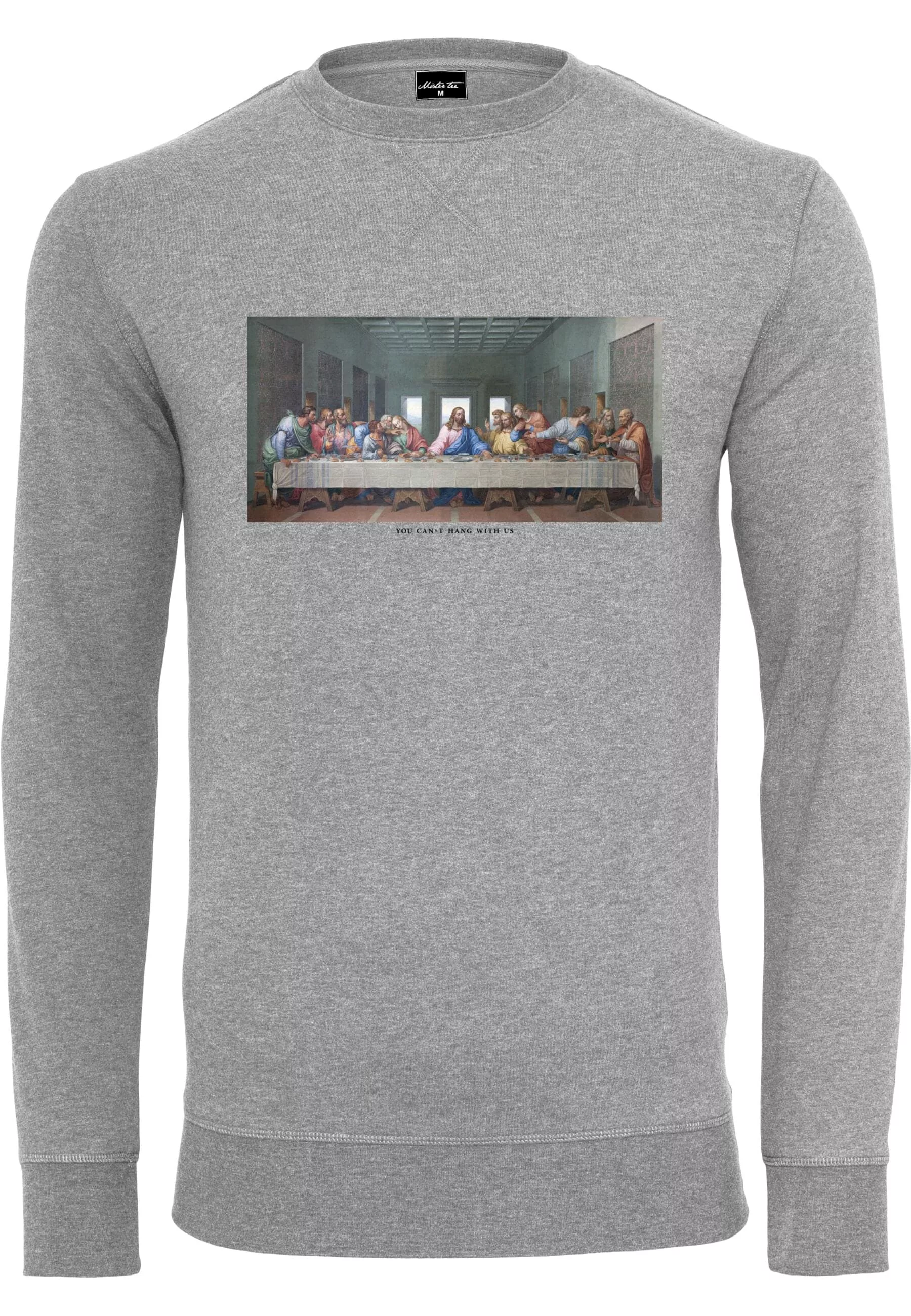 MisterTee Rundhalspullover "MisterTee Herren Can´t Hang With Us Crewneck", günstig online kaufen