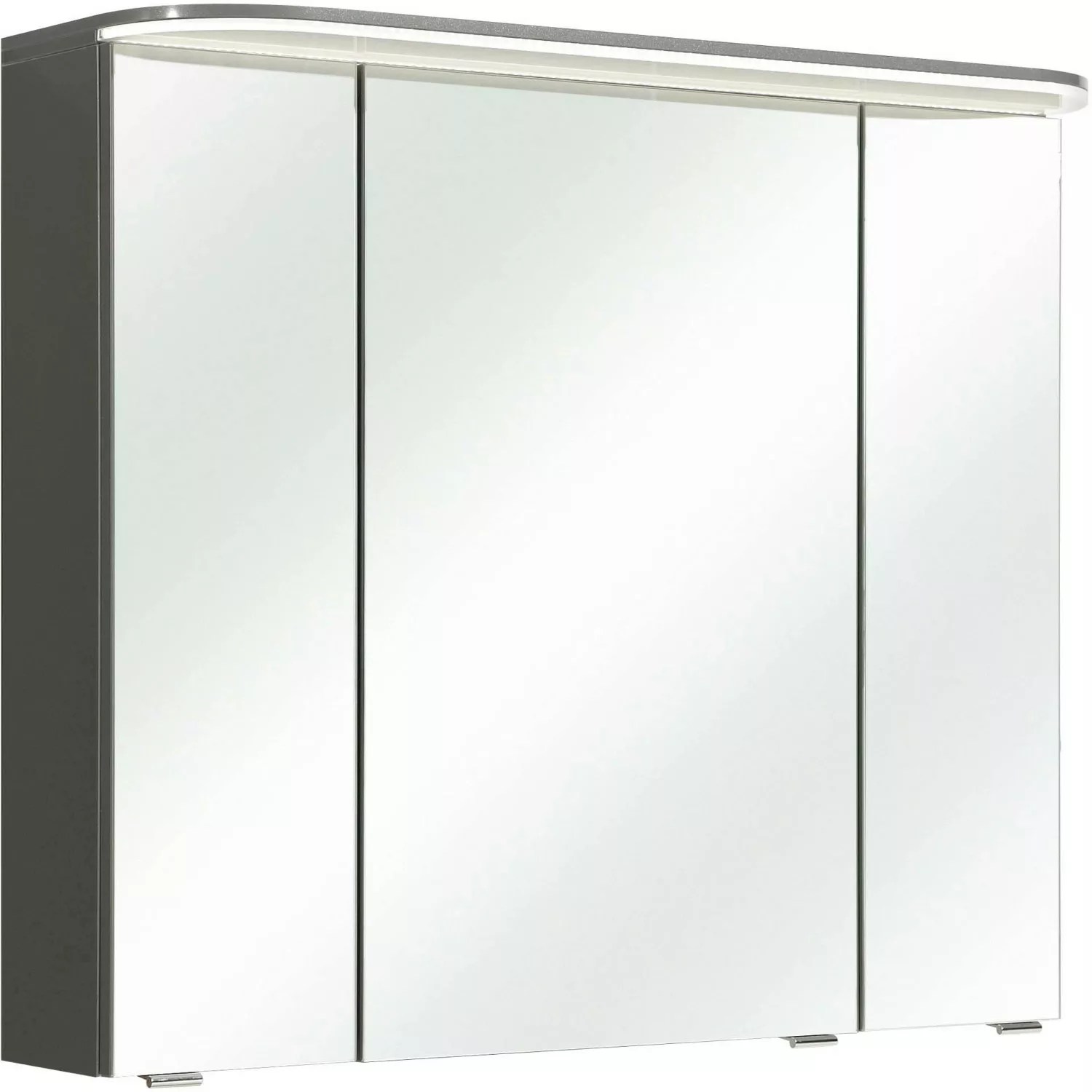 Pelipal Spiegelschrank Quantum 05 Anthrazit 85 cm mit Softclose Türen günstig online kaufen