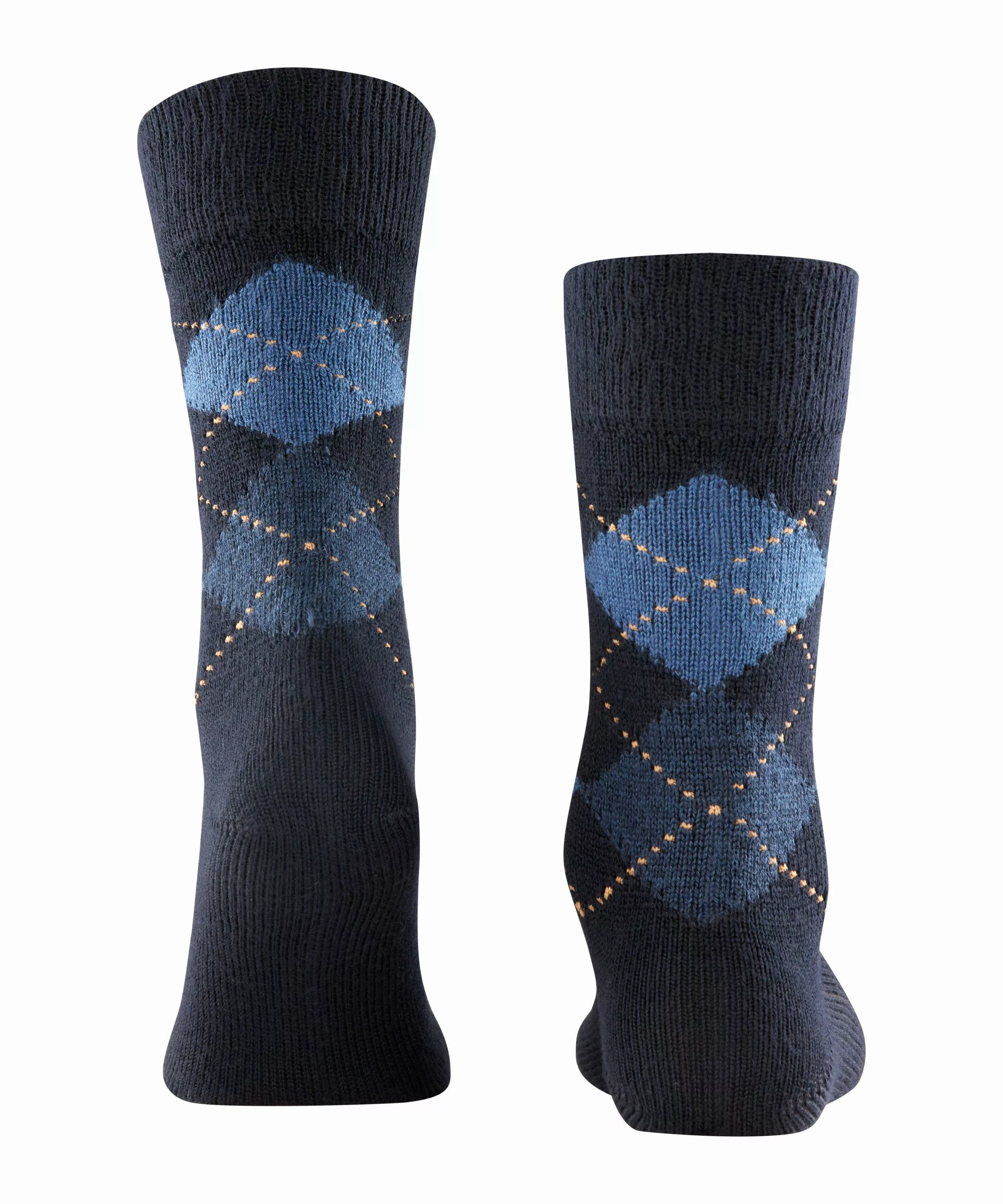 Burlington Preston Herren Socken, 46-50, Blau, Argyle, 24284-637503 günstig online kaufen