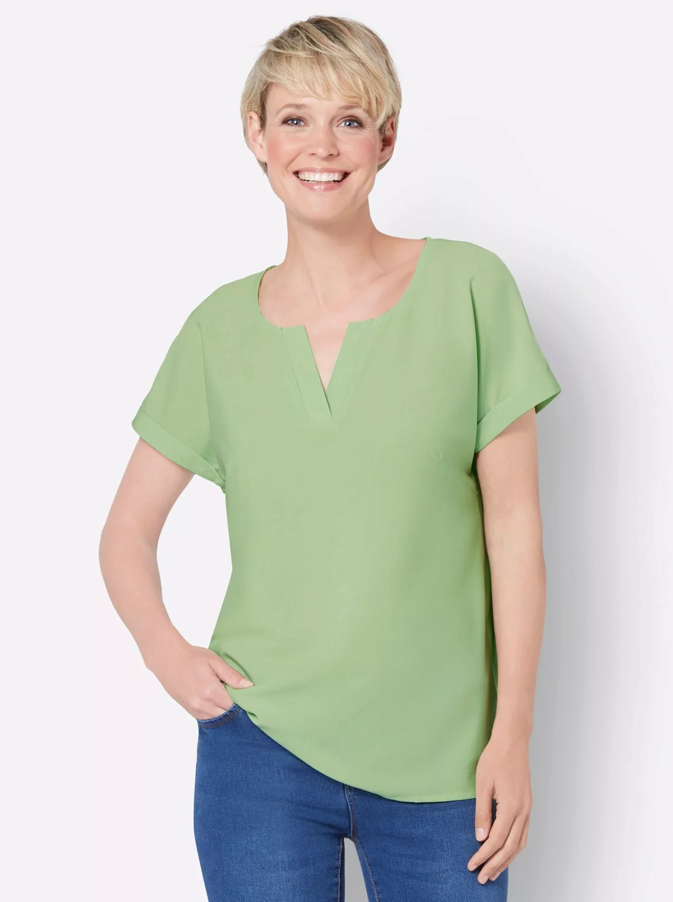 Classic Basics Schlupfbluse günstig online kaufen