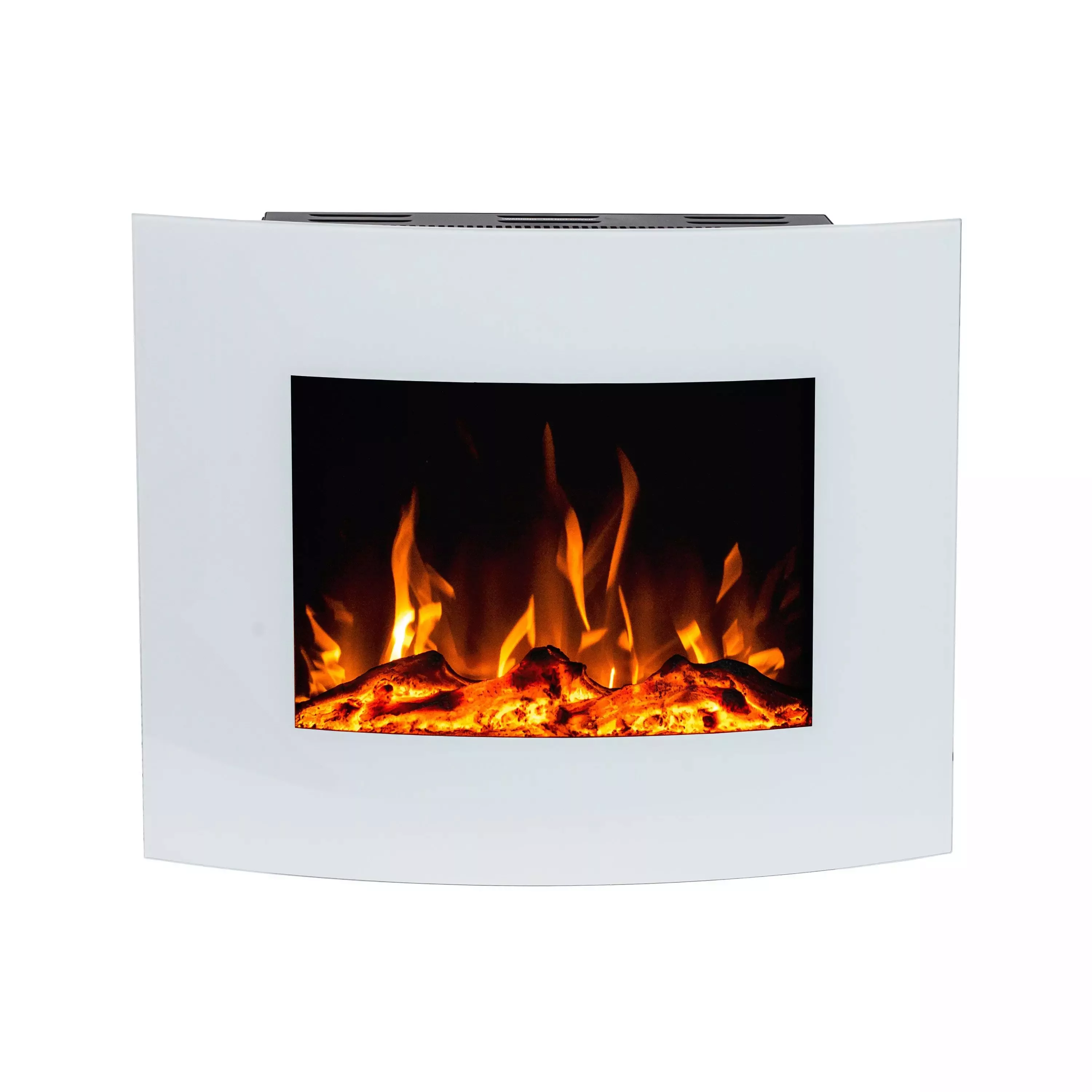 Noble Flame Madison Weiß [gewölbter Elektro Wandkamin] günstig online kaufen