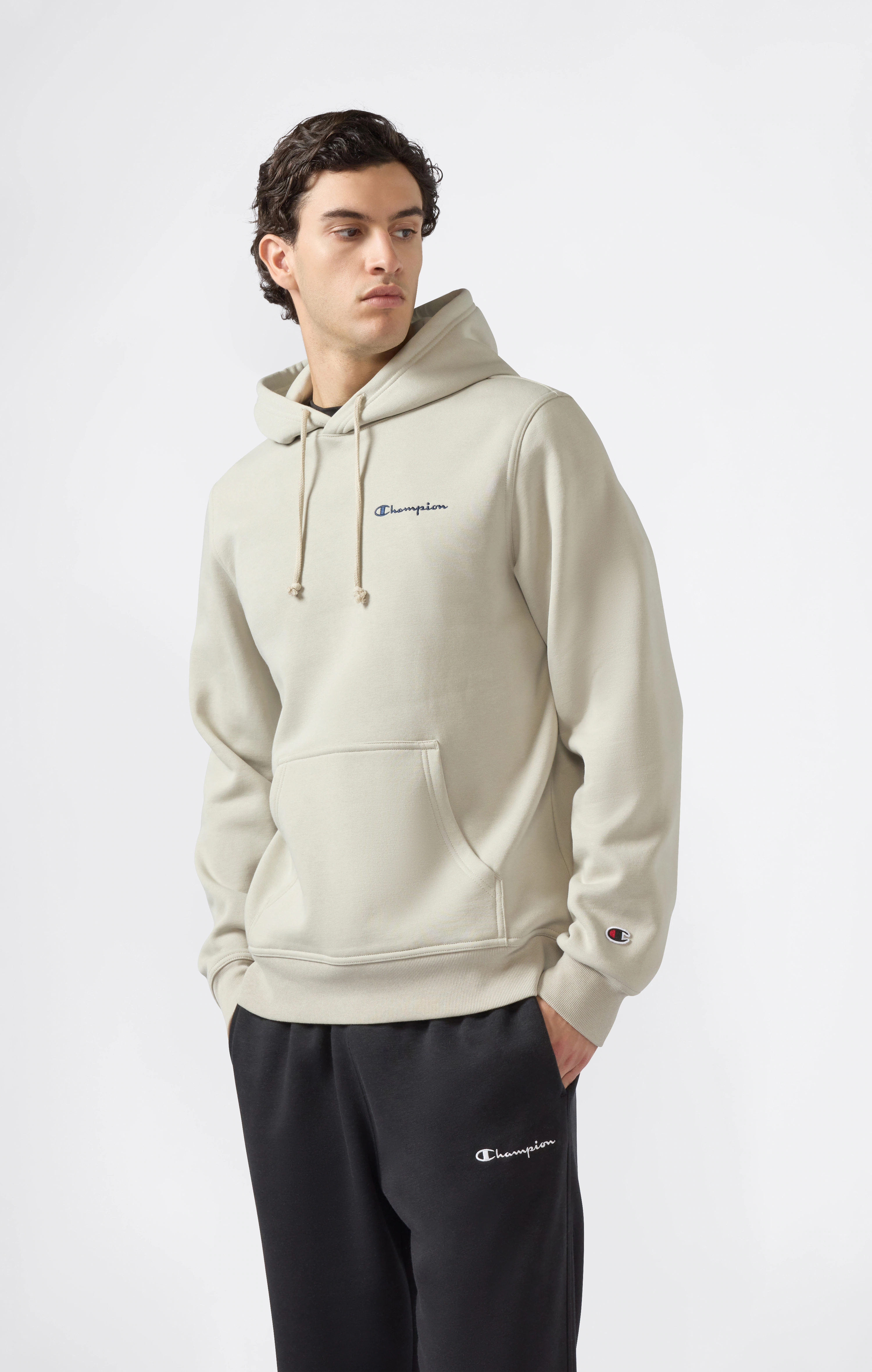 Champion Kapuzensweatshirt "ICONS CONTRAST Fleece Hoodie", (1 tlg.) günstig online kaufen