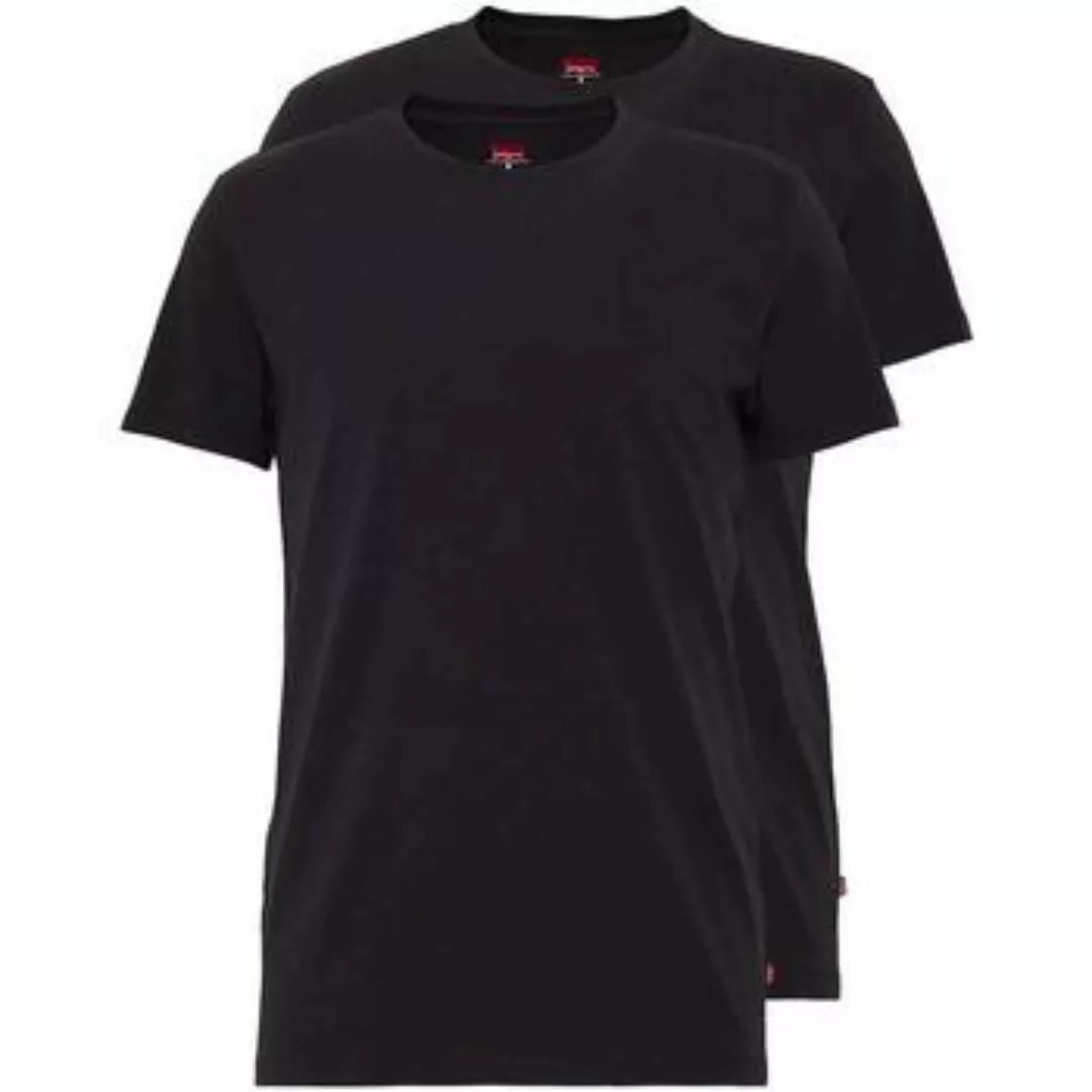 Levi's 2-er Set T-Shirt V-Ausschnitt Schwarz günstig online kaufen