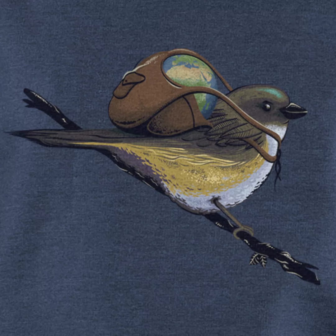 Robert Richter Save The Planet Bird Unisex Recycled Organic Sweatshirt günstig online kaufen
