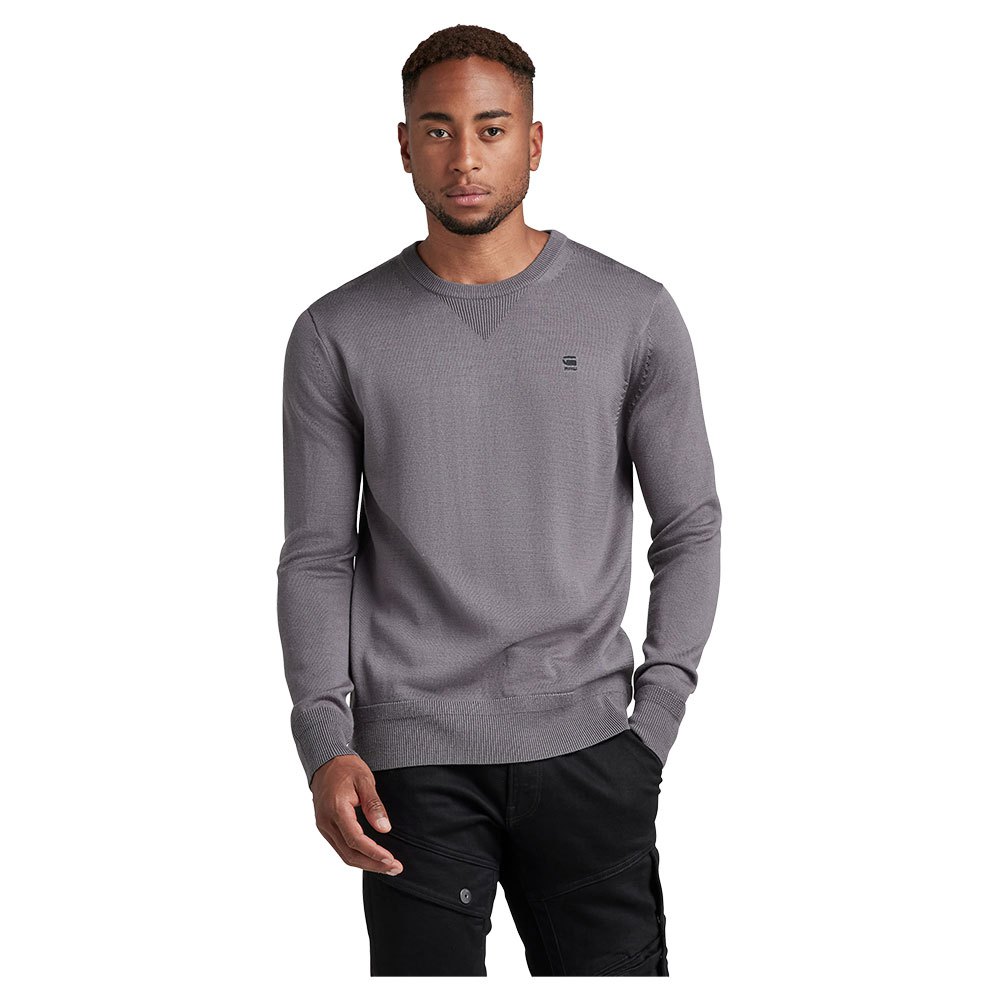 G-star Premium Basic Pullover M Granite günstig online kaufen