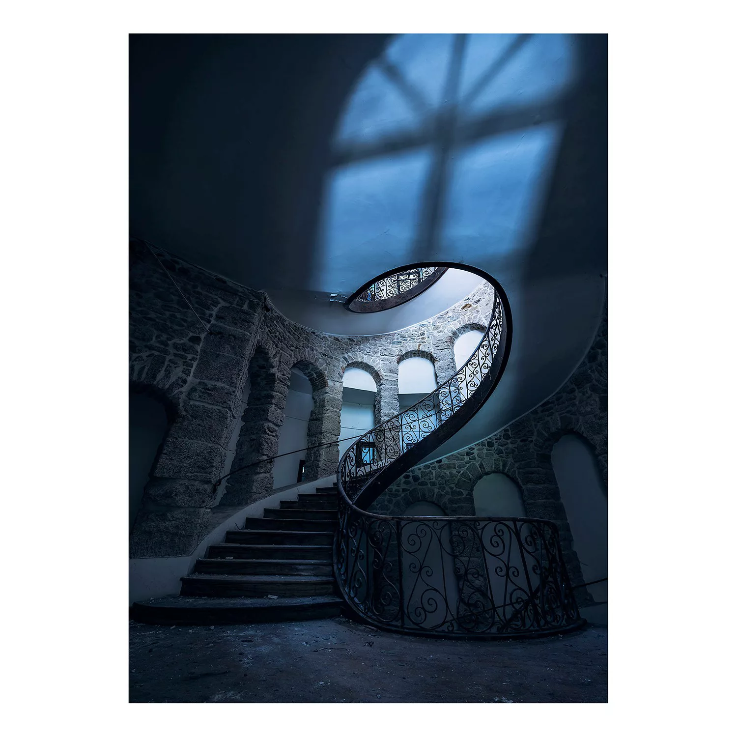 KOMAR Vlies Fototapete - The forgotten Chateau - Größe 200 x 280 cm mehrfar günstig online kaufen