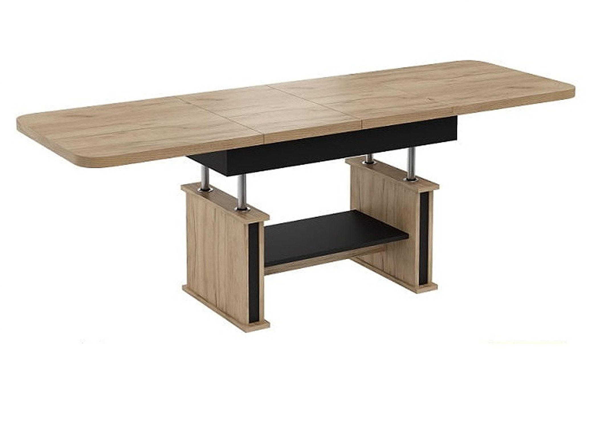 designimpex Couchtisch Design DA-555 Schublade höhenverstellbar günstig online kaufen