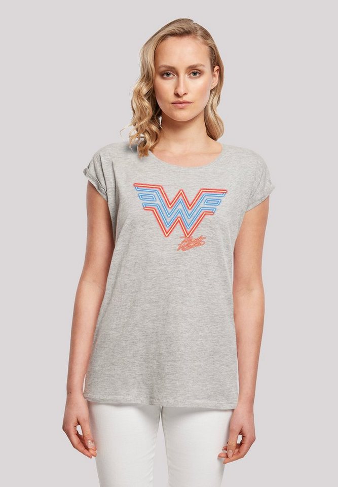 F4NT4STIC T-Shirt DC Comics Wonder Woman 84 Neon Emblem Print günstig online kaufen