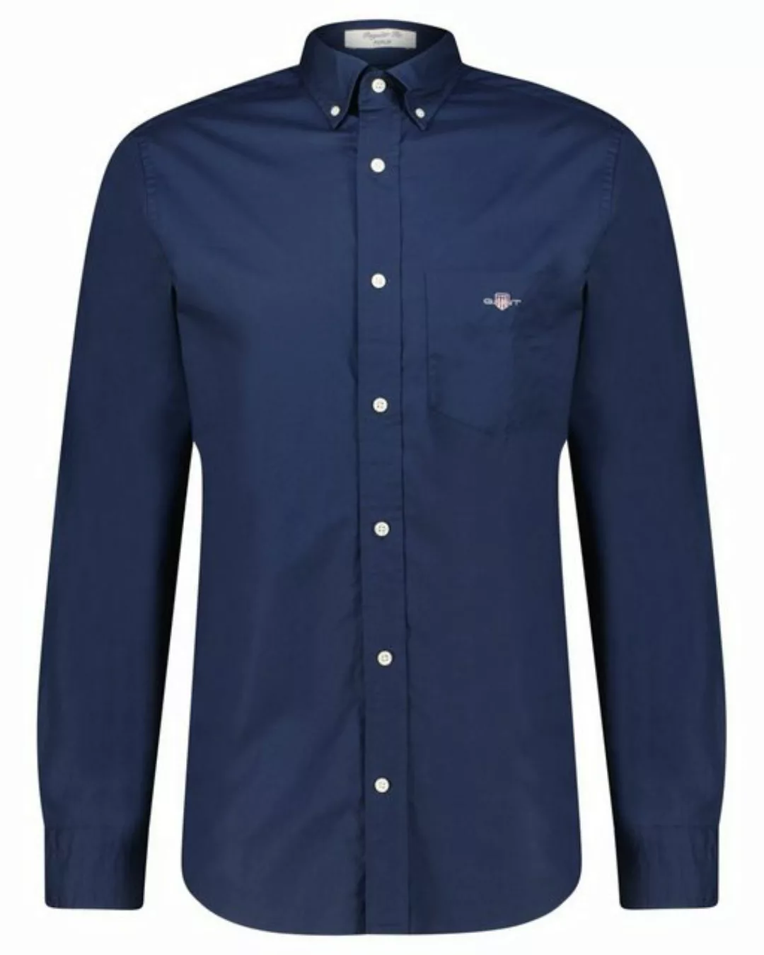 Gant Langarmhemd Popeline-Hemd günstig online kaufen