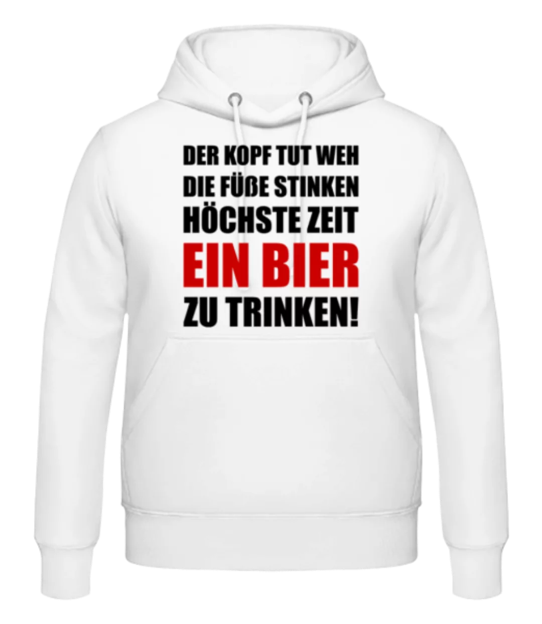 Kopf Tut Weh Bier Trinken · Männer Hoodie günstig online kaufen