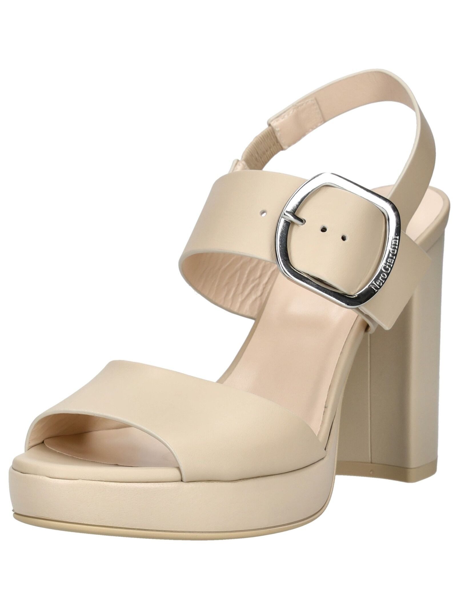 Nero Giardini High-Heel-Sandalette "Nero Giardini Sandalen Leder" günstig online kaufen