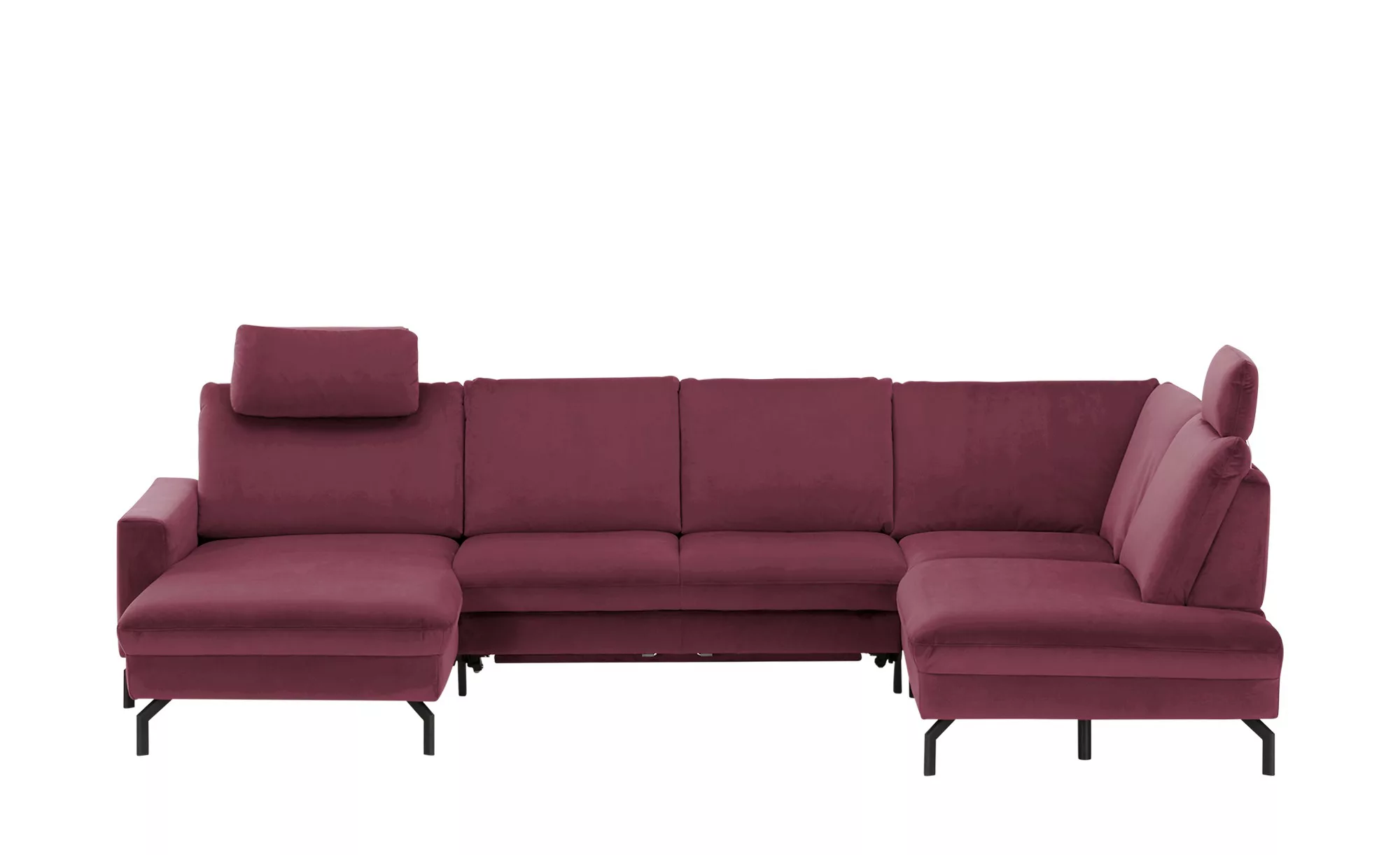 meinSofa Wohnlandschaft  Grace ¦ lila/violett ¦ Maße (cm): B: 332 H: 89 T: günstig online kaufen