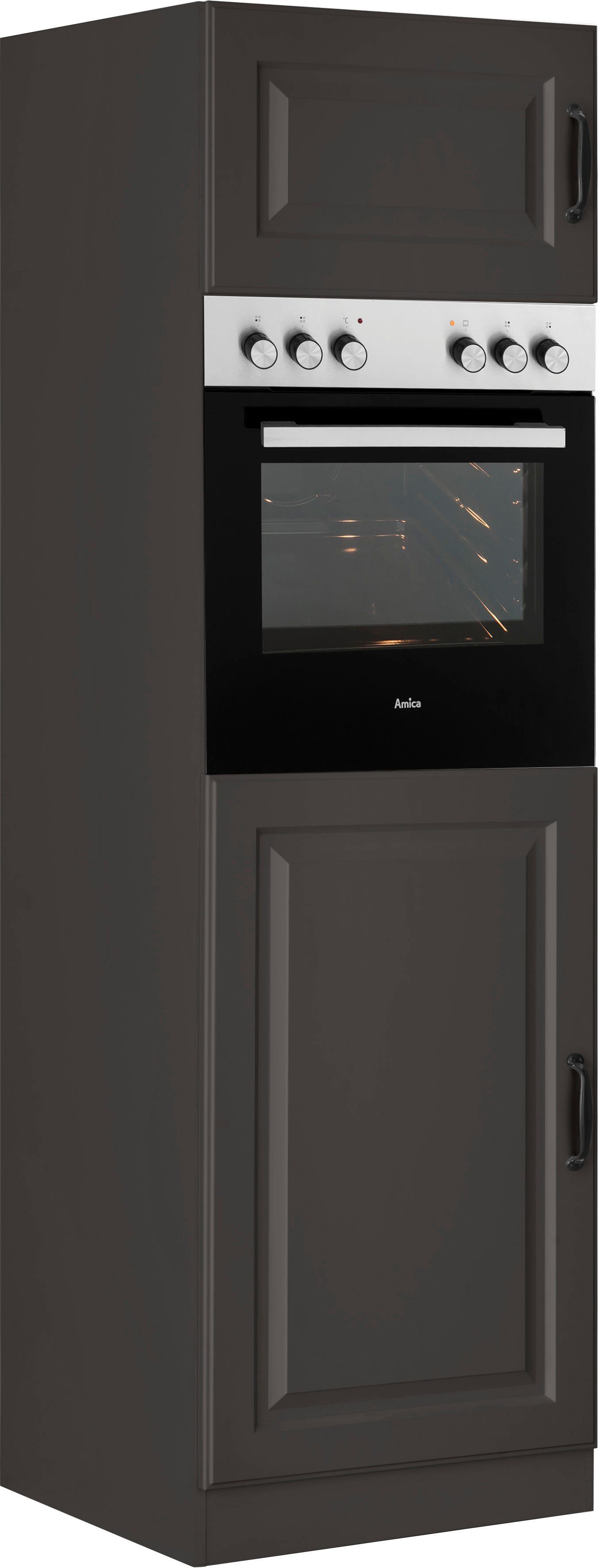 wiho Küchen Backofen/Kühlumbauschrank "Erla", 60 cm breit mit Kassettenfron günstig online kaufen
