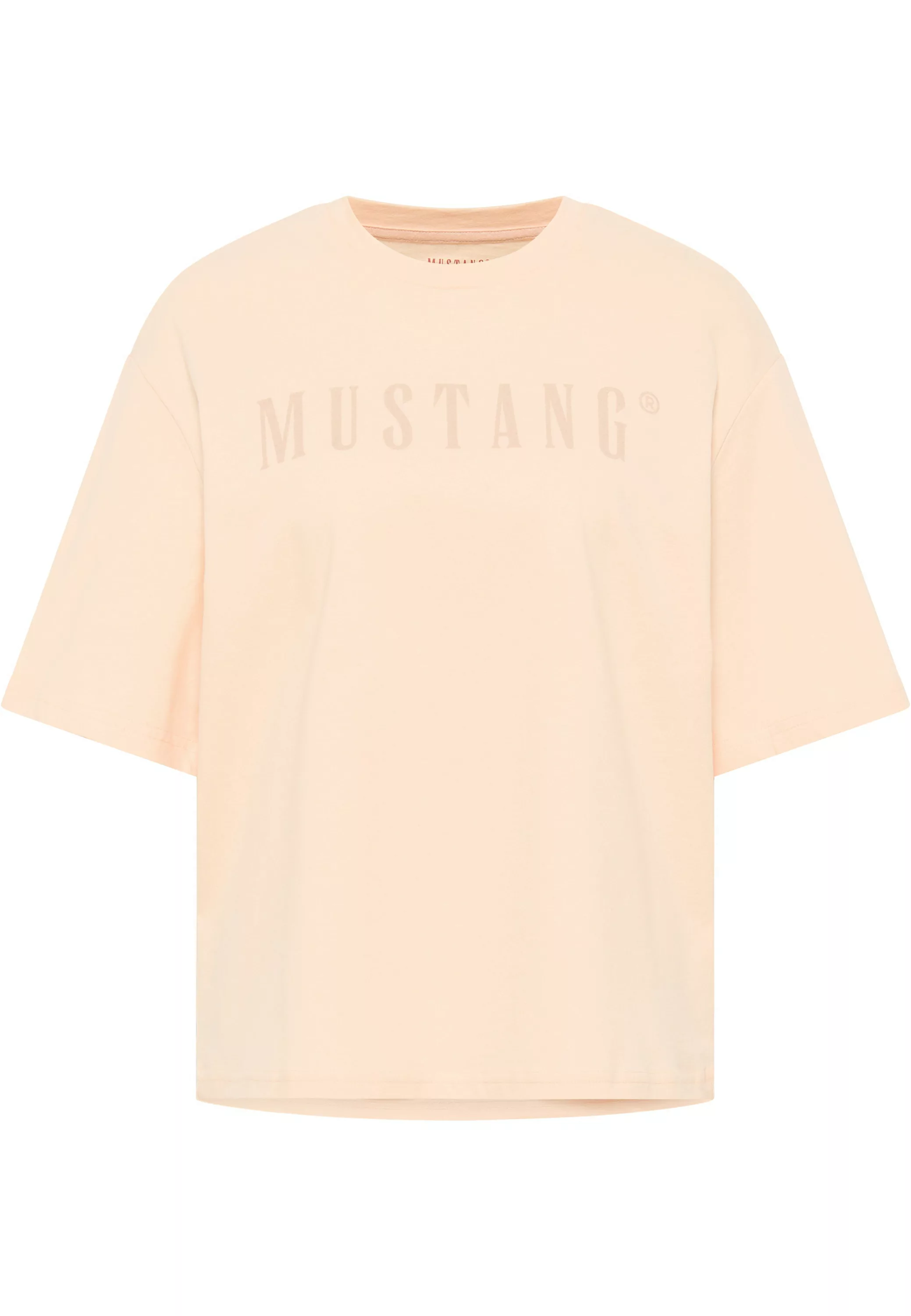 MUSTANG Kurzarmshirt "T-Shirt" günstig online kaufen