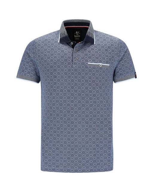 Hajo Poloshirt Poloshirt allover bedruckt in stay fresh-Qualität günstig online kaufen