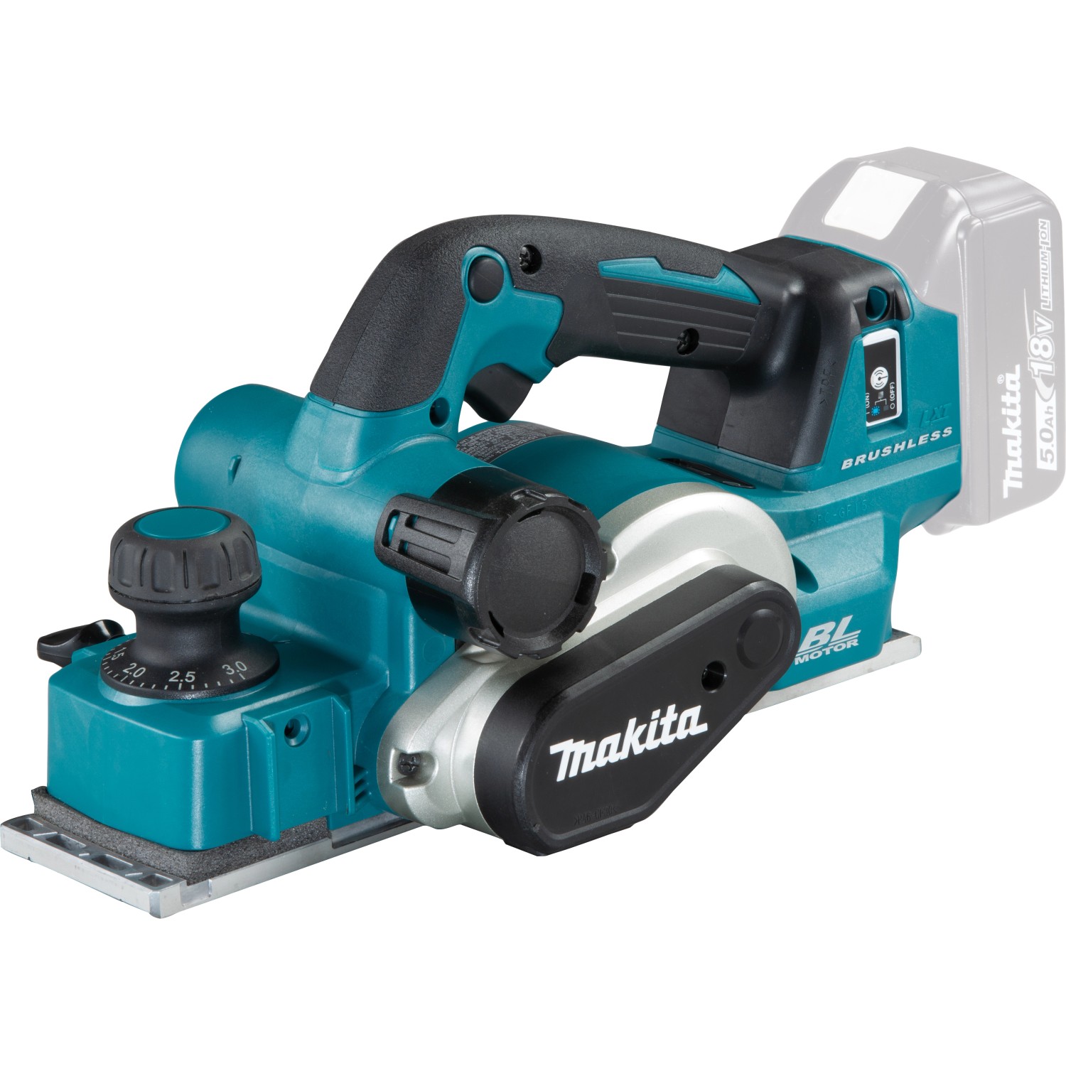 Makita Akku-Hobel DKP181ZU 82 mm mit Bluetooth für 18 V Solo günstig online kaufen