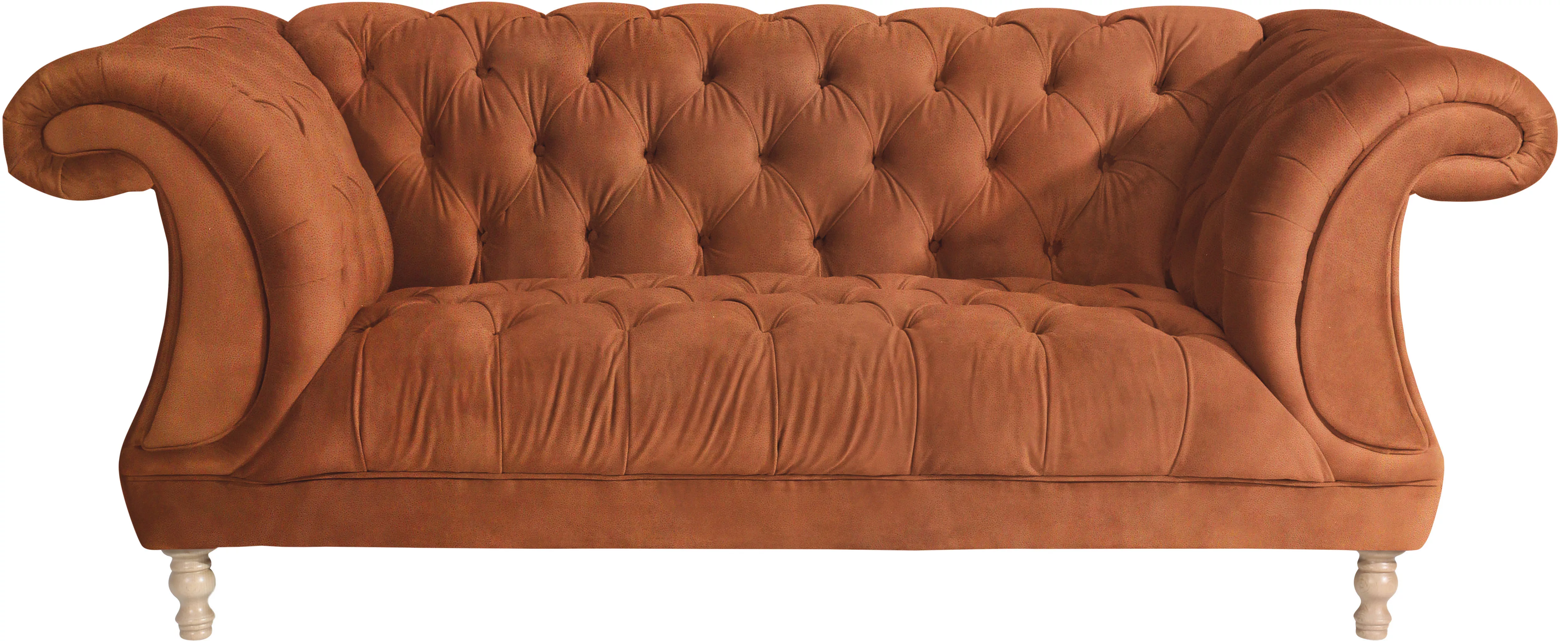 Max Winzer® Chesterfield-Sofa »Isabelle«, mit Knopfheftung & gedrechselten günstig online kaufen