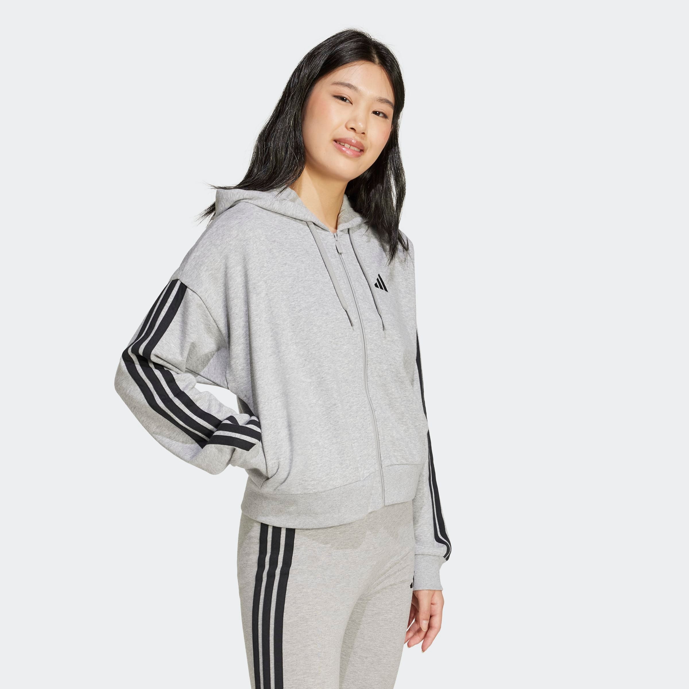 adidas Sportswear Kapuzensweatshirt W 3S FT günstig online kaufen
