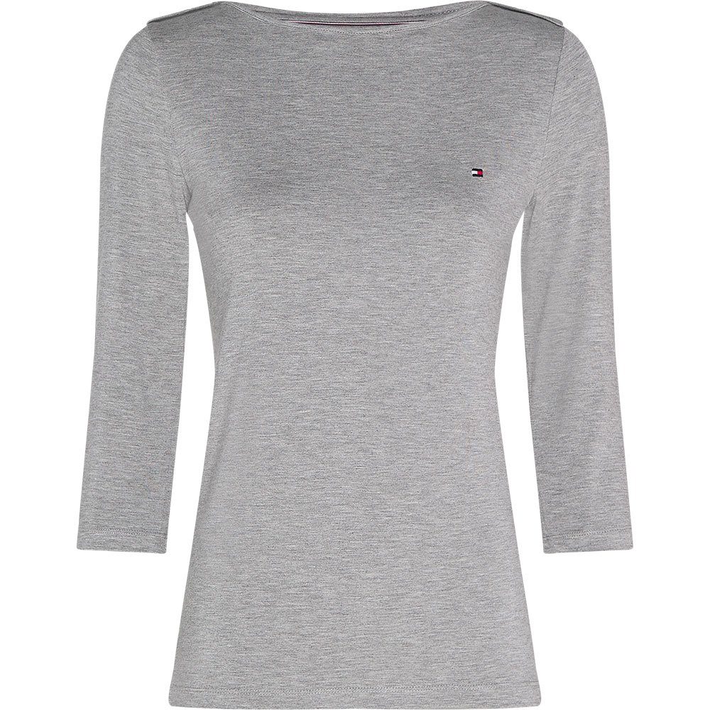 Tommy Hilfiger 3/4 T-shirt Mit Ärmeln XS Light Grey Heather günstig online kaufen