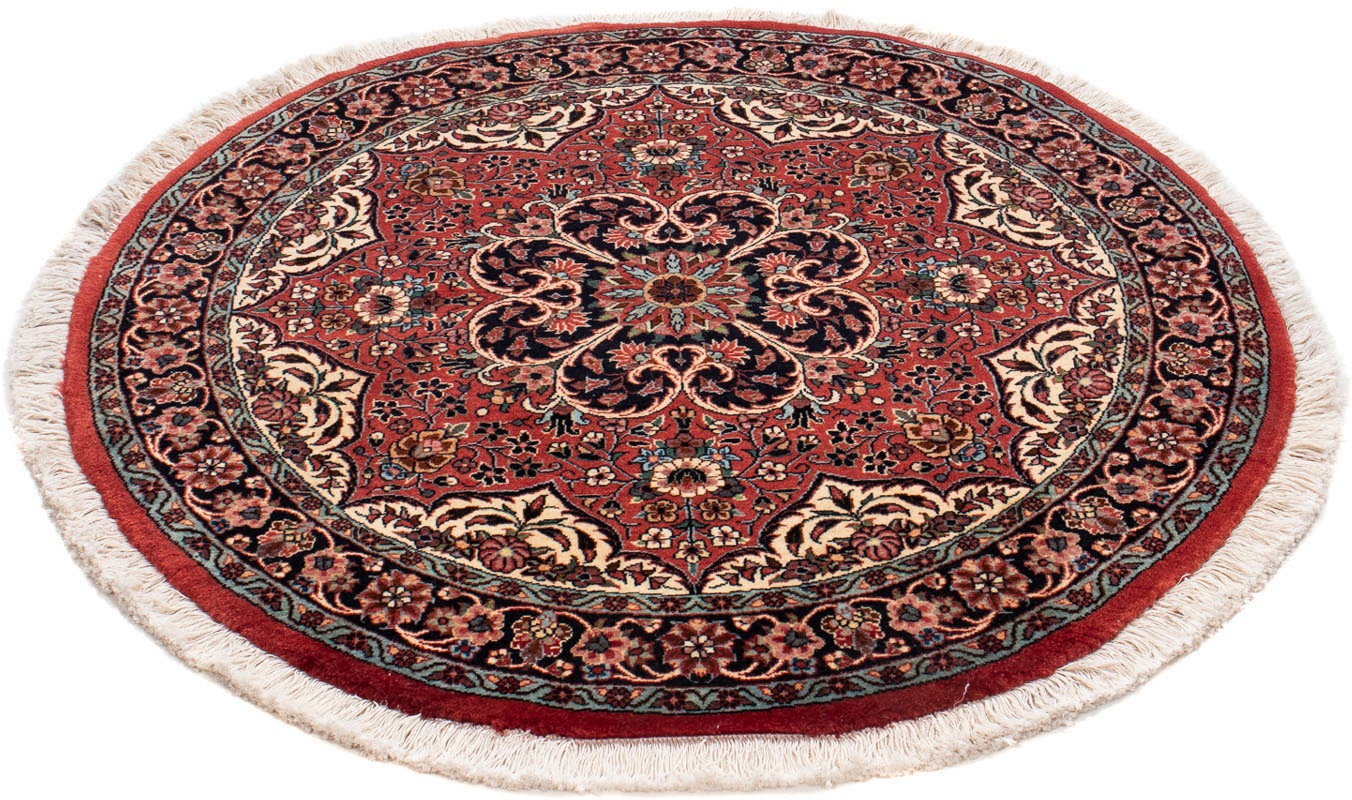 morgenland Orientteppich »Perser - Bidjar rund - 100 x 100 cm - dunkelrot«, günstig online kaufen