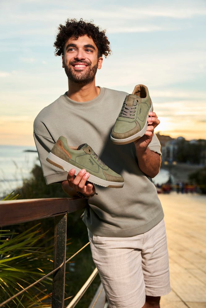 Rieker Sneaker, Freizeitschuh, Halbschuh, Schnürschuh mit günstig online kaufen